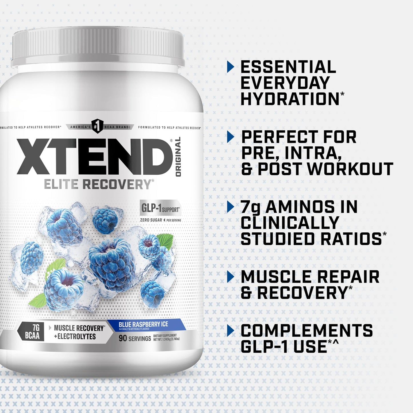 Xtend Original BCAA Powder 90 Servings