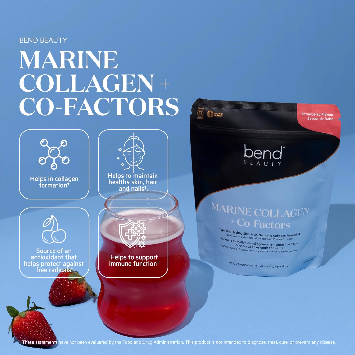Bend Marine Collagen + Co-Factors Powder 5.15 Ounce