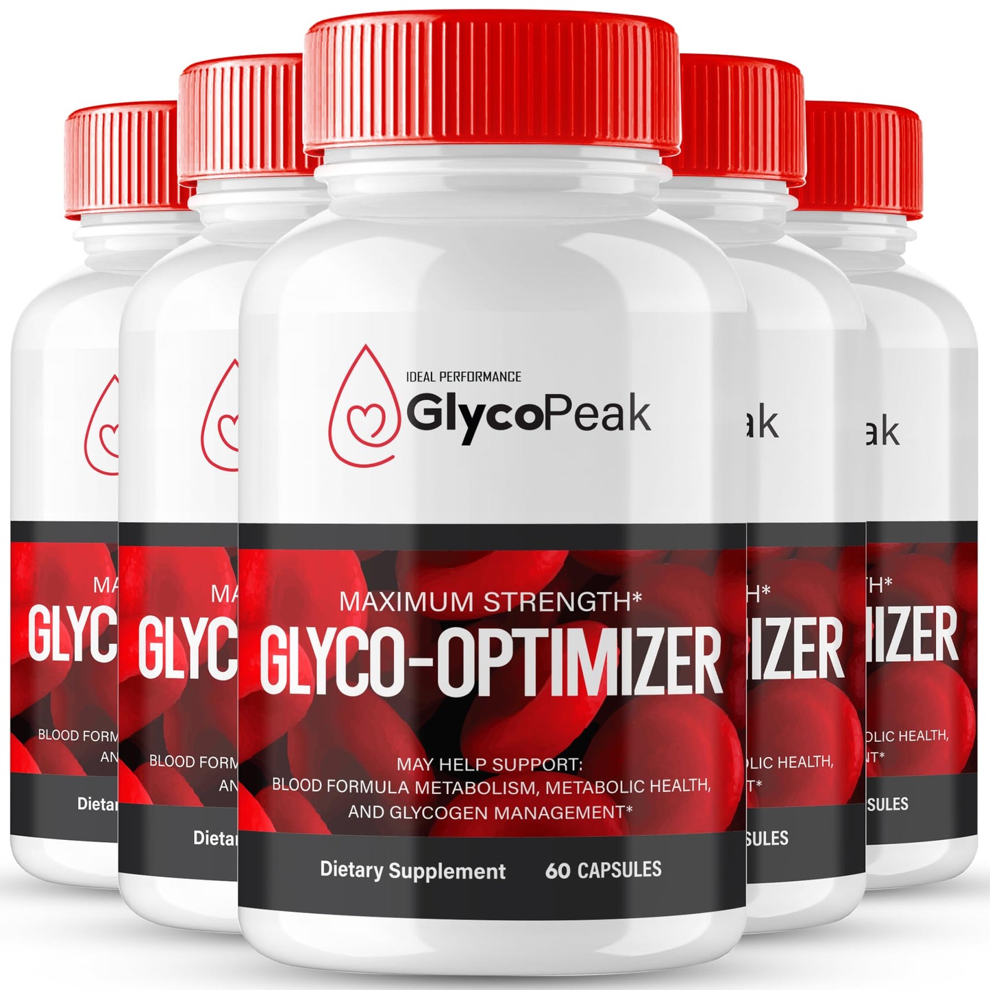 IDEAL PERFORMANCE Glyco Peak Glyco Optimizer Capsules, 300 Capsules