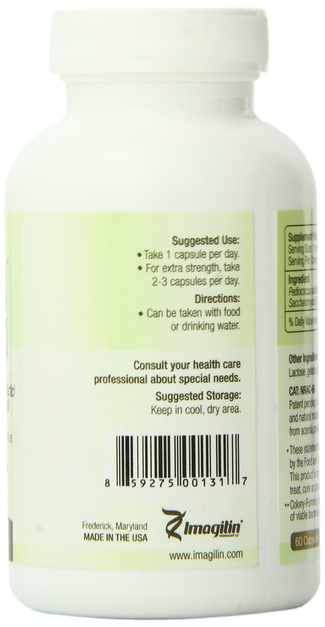 NutriLots Replenish Acerola Dietary Supplement Capsules, 60 Count