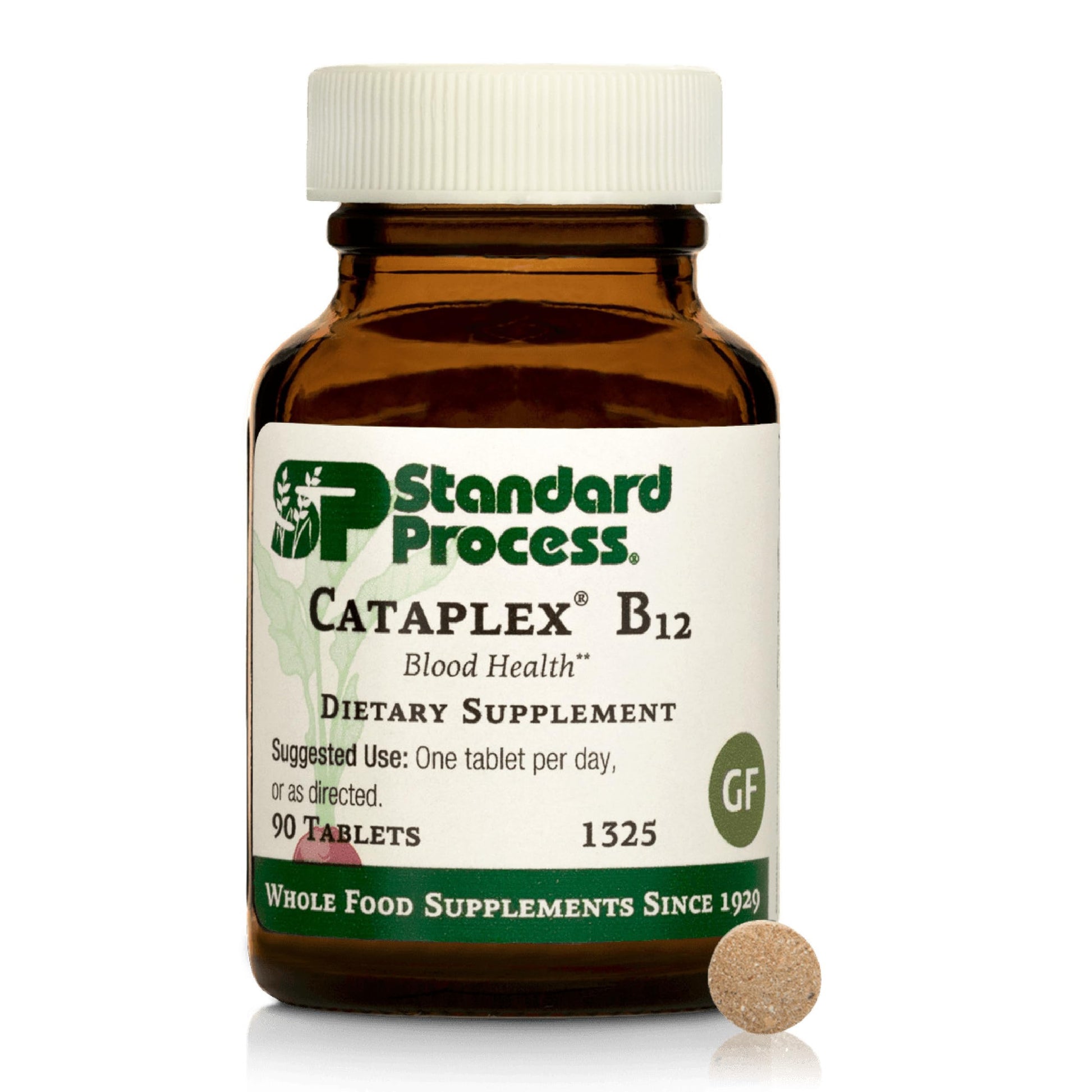 Standard Process Inc. Cataplex B12, Blood & Nervous System Support Tablet, 90 Count