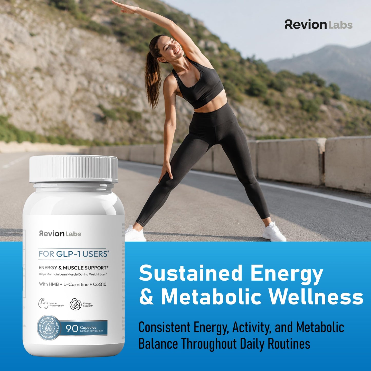 Revion LABS GLP-1 Companion Capsules 90