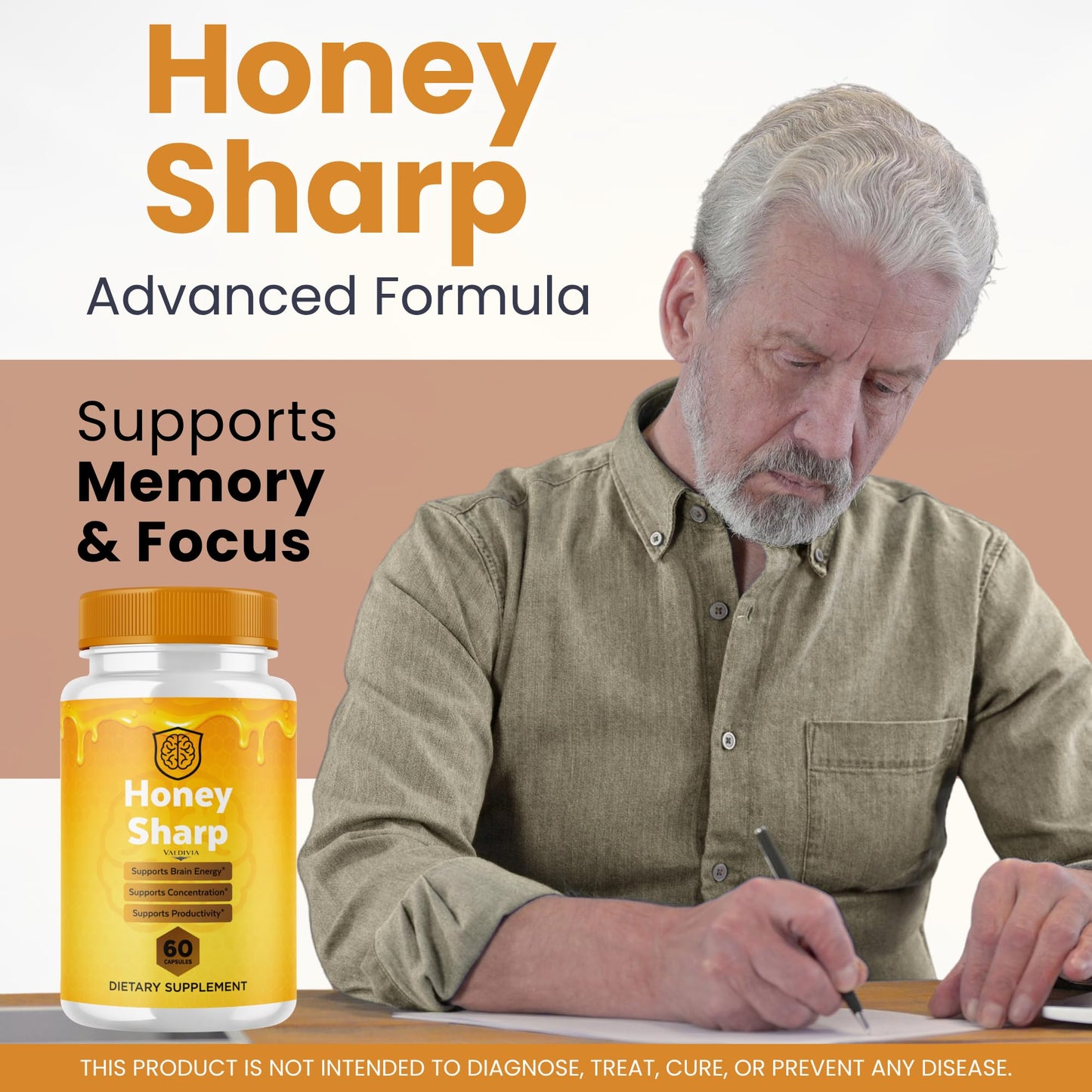 Valdivia HoneySharp Capsules, 60 Count