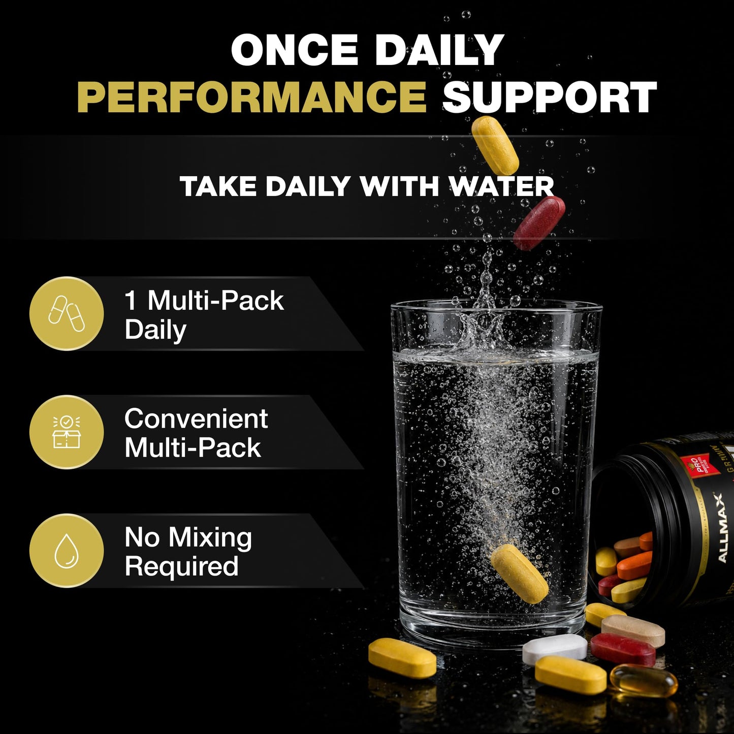 ALLMAX VITASTACK Multivitamin Tablets 270 Count
