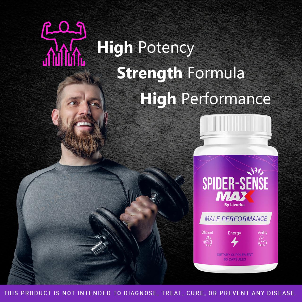 LIVORKA Spider Sense Max Capsules 180 Capsules