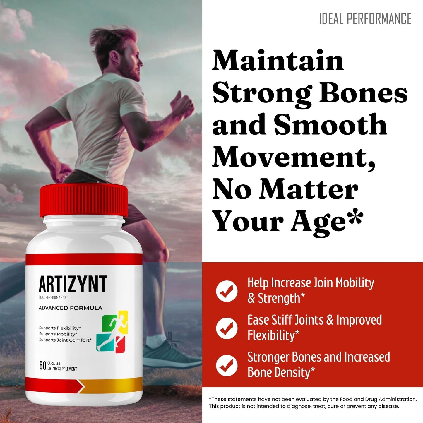 IDEAL PERFORMANCE Artizynt Capsules 120 Capsules
