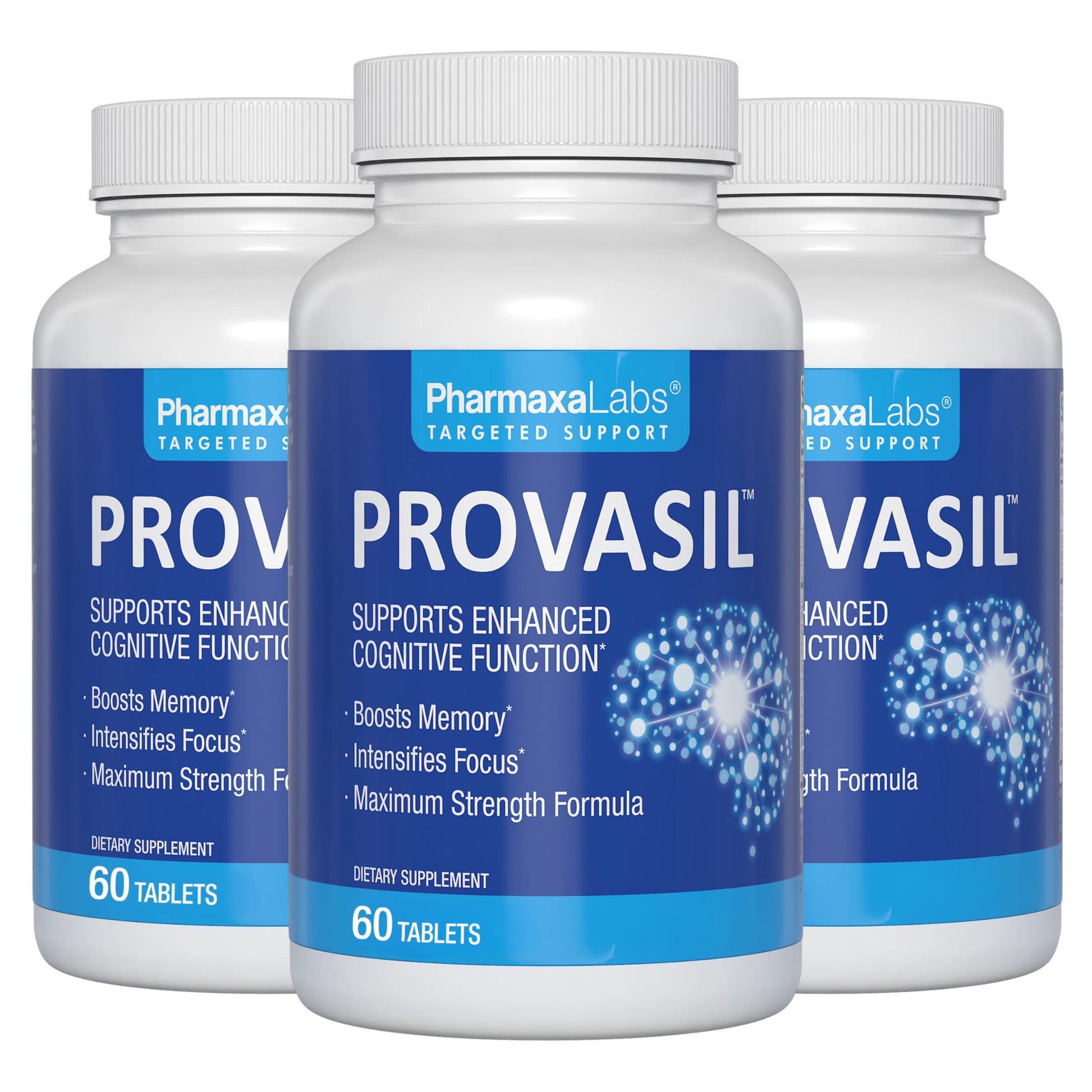 Provasil Brain Supplement for Memory, Focus, Mood & Concentration 180 Tablets