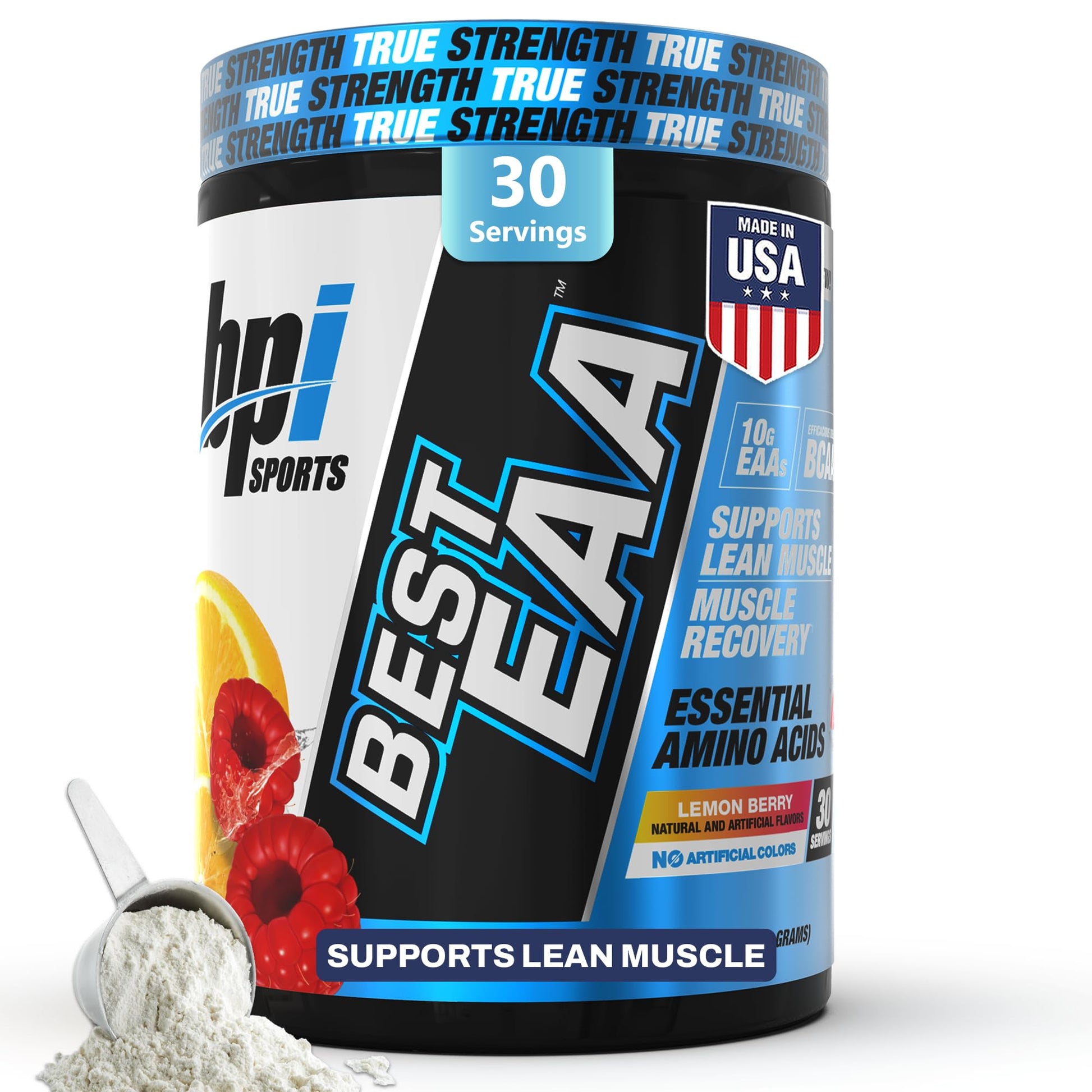 BPI Sports Essential Amino Acids EAA Powder, 13.6 Ounce