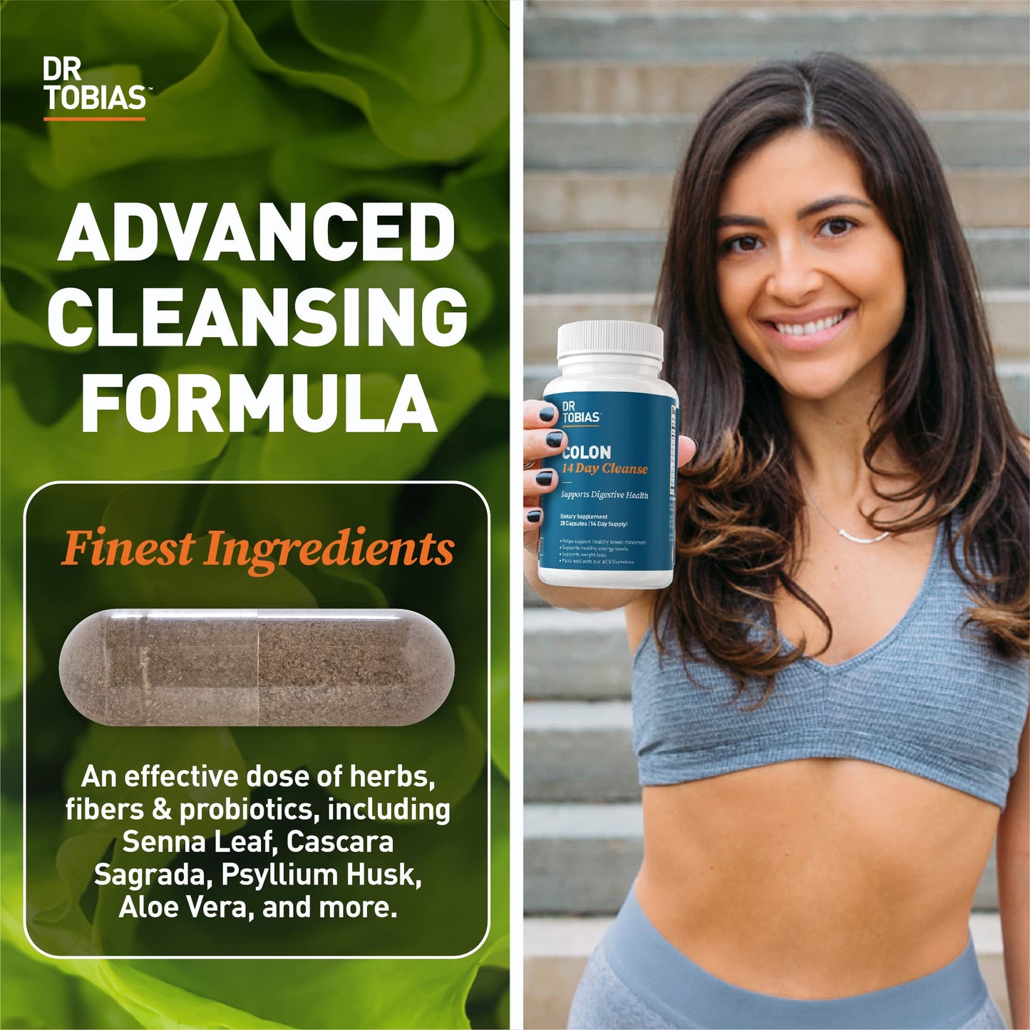 Dr. Tobias Colon Cleanse Capsules 56 Count