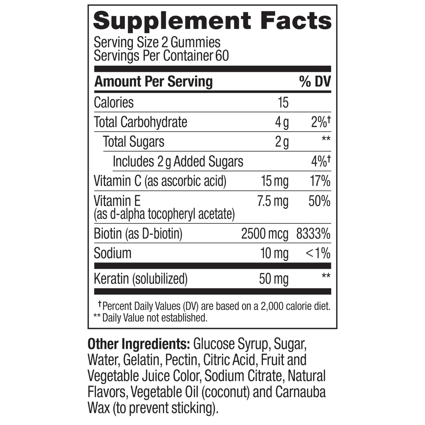 OLLY Hair Skin and Nails Gummies 120 Count