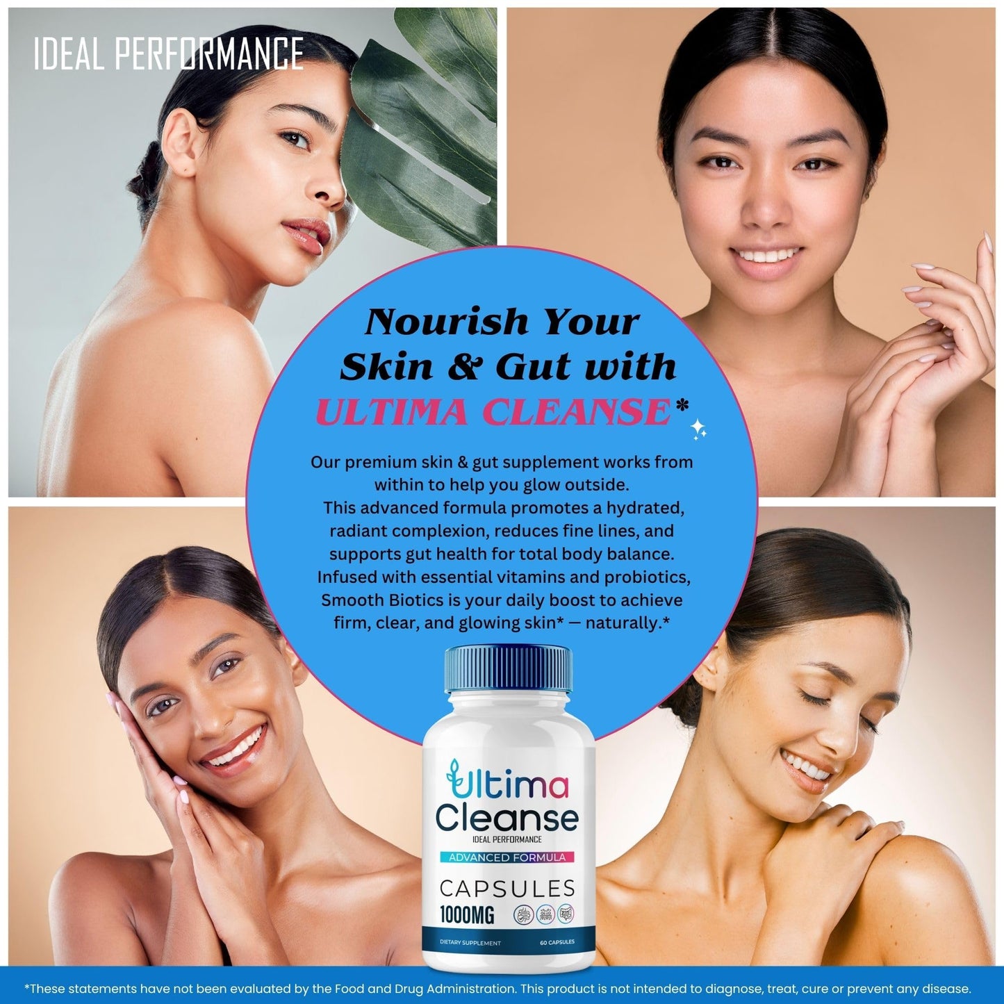 IDEAL PERFORMANCE Ultima Cleanse Capsule 300