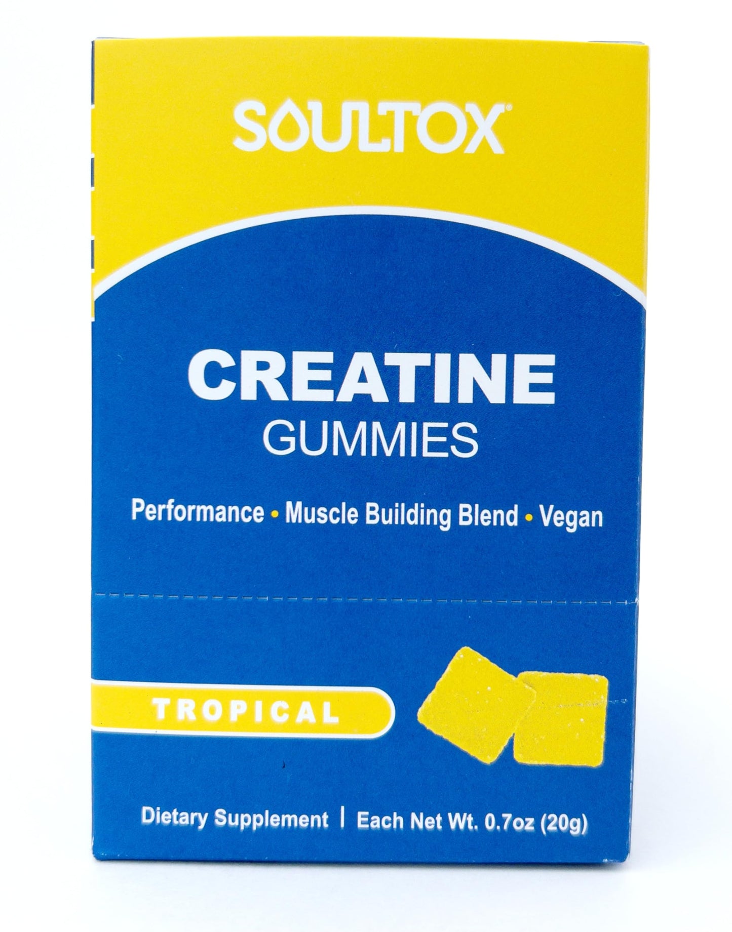 Lucky Soul Soultox Creatine Gummies 10 Pack
