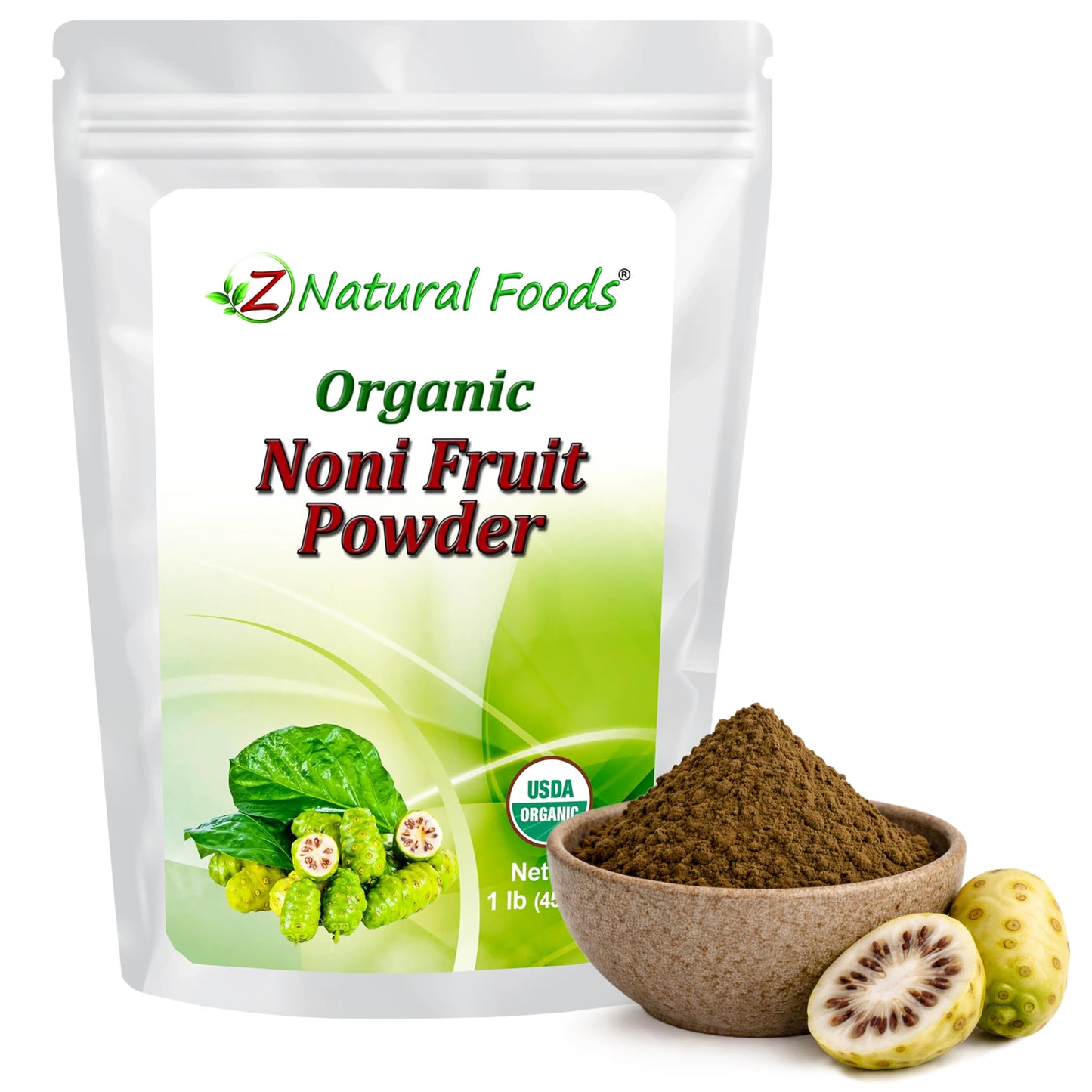 Z Natural Foods Noni Fruit Powder, 16 Ounce