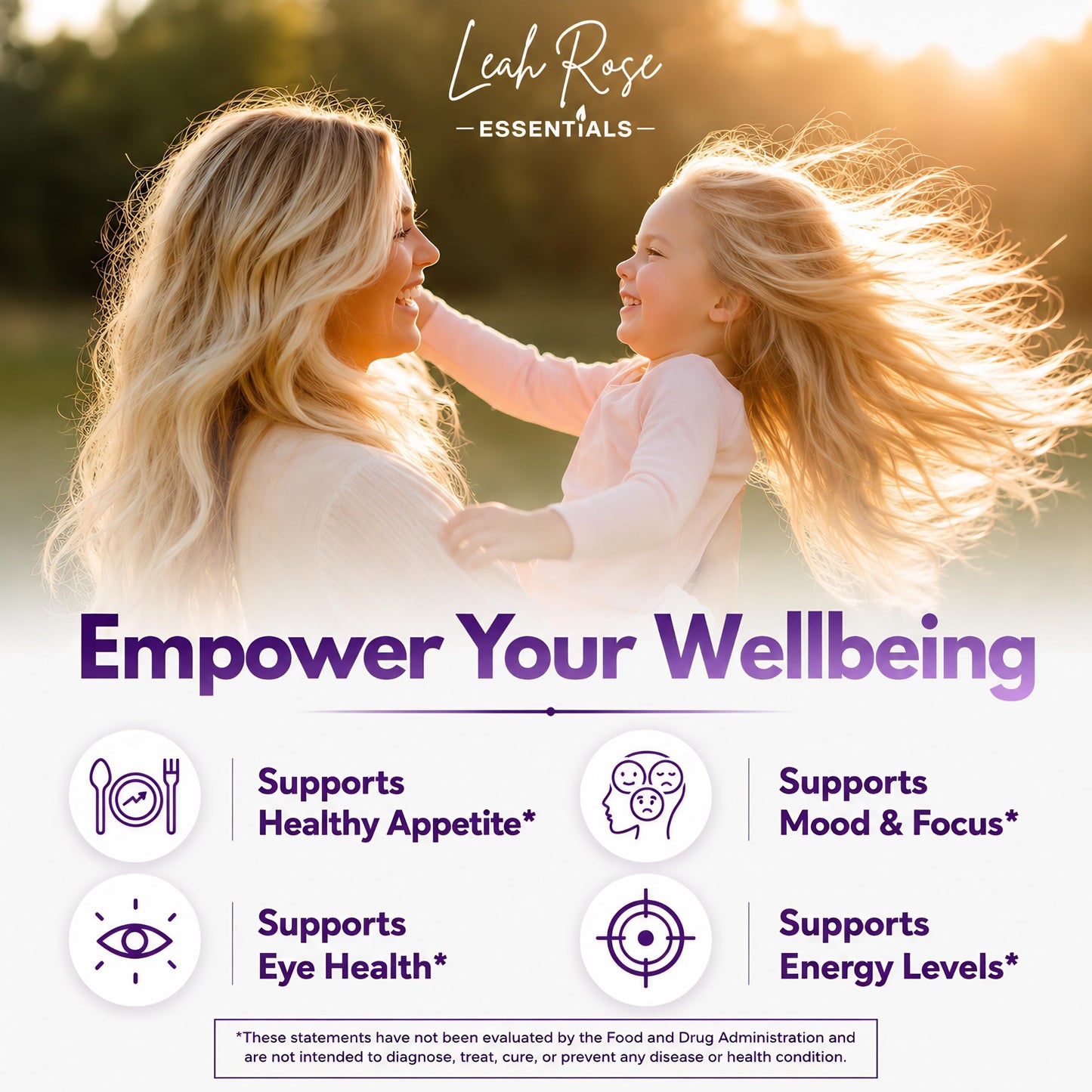 Leah Rose Essentials Saffron Supplement 88.5mg 60 Capsules