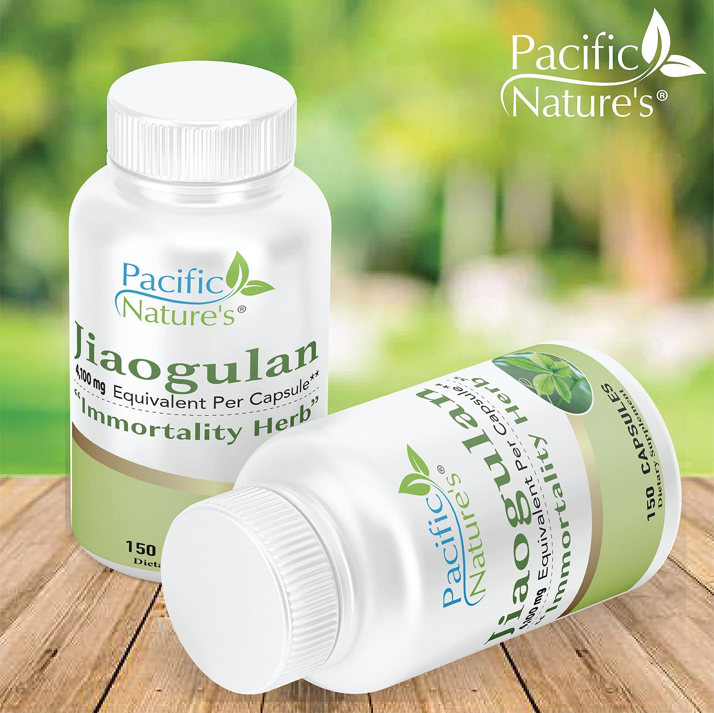 Pacific Nature's Jiaogulan Herbal Supplement Capsules, 1 Count
