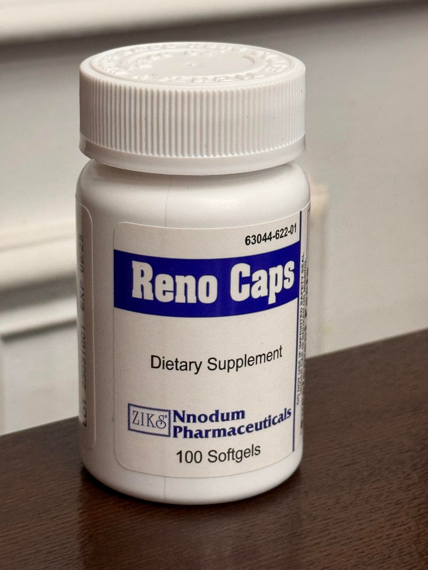 Ziks Reno Cap Softgel Capsules 100 Count