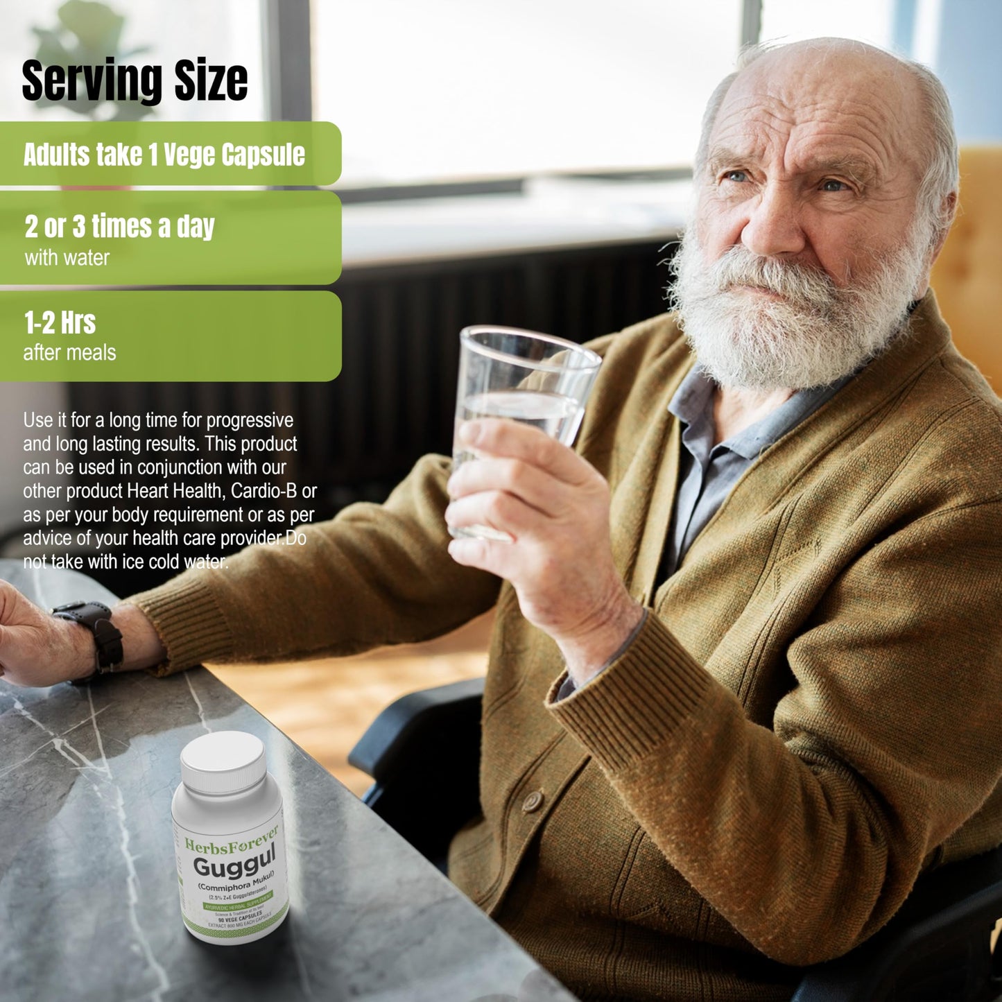 Herbsforever Guggul Capsules, 90 Capsules