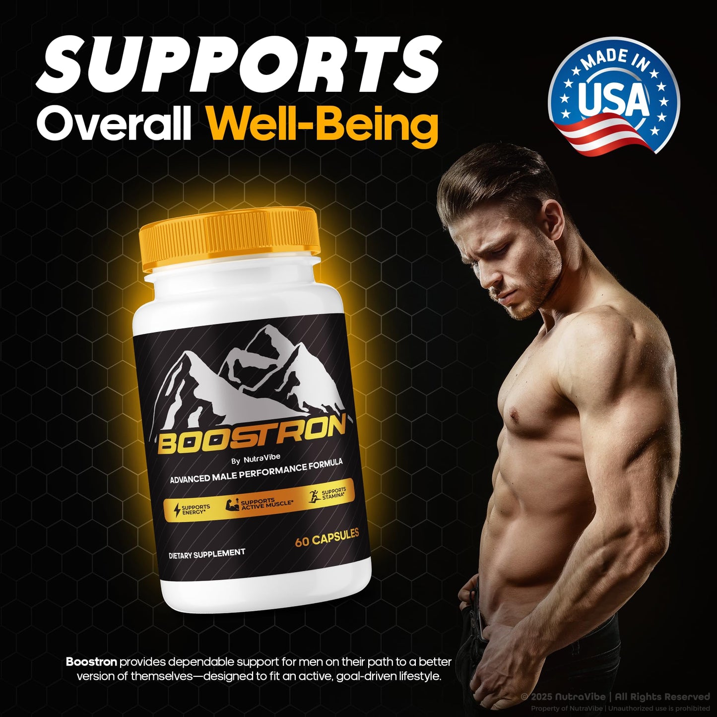 NutraVibe Boostron Capsule 60 Capsules