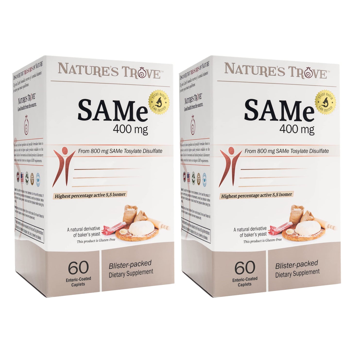 Nature's Trove SAM-e 400mg Caplets 120