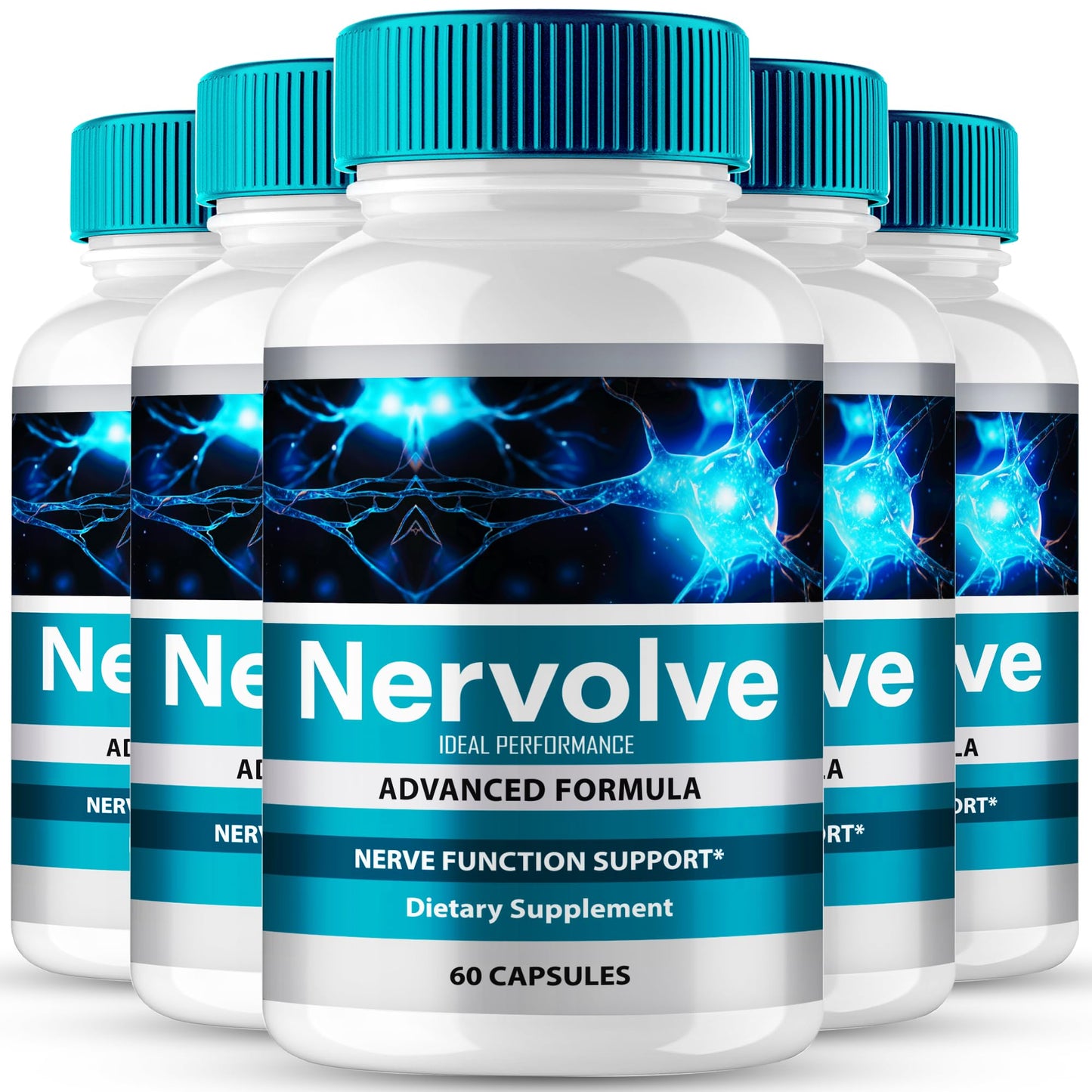 IDEAL PERFORMANCE Nervolve Advanced Nerve Health Supplement Capsules 300