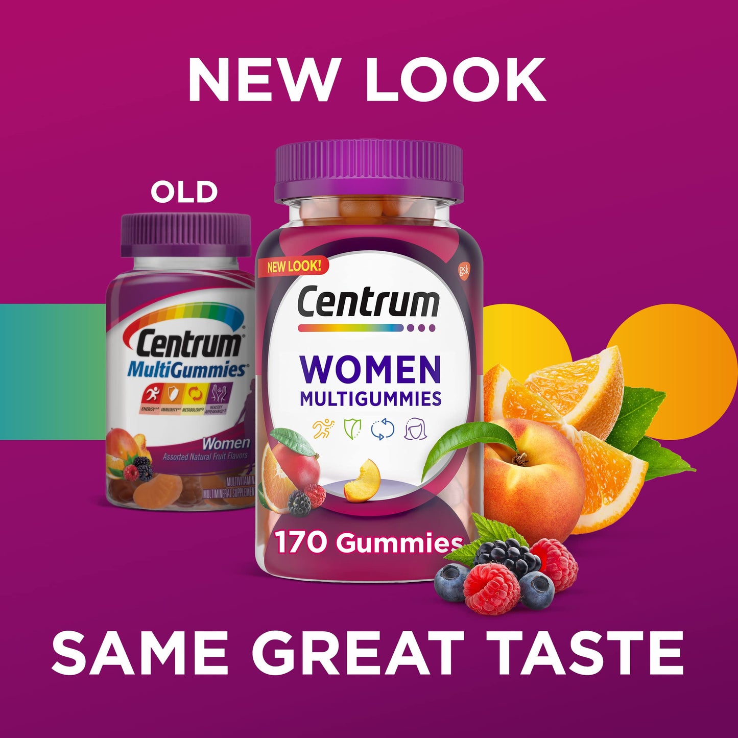Centrum MultiGummies Gummy Multivitamin for Women, 170 Count