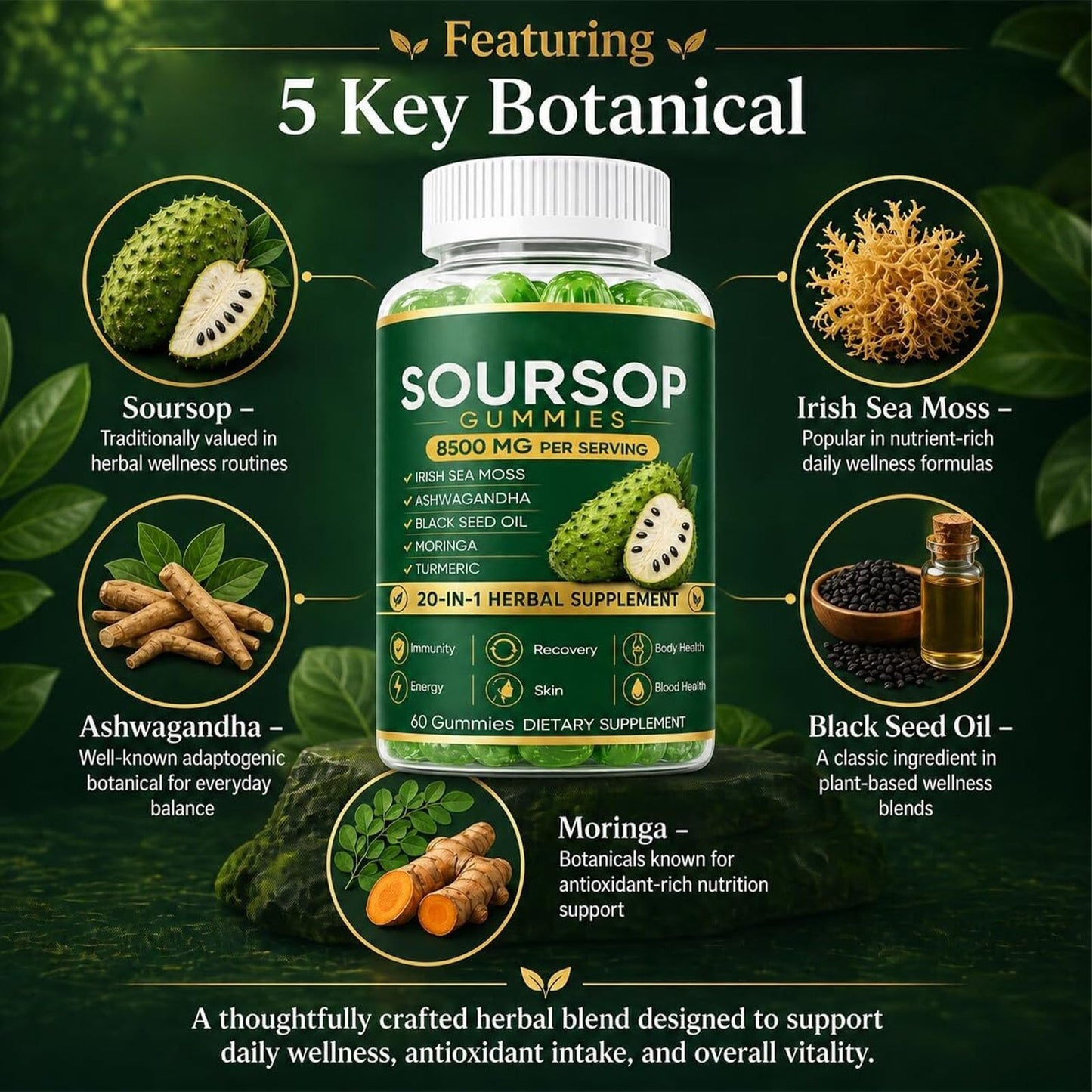 Generic Soursop Gummies 1 Count