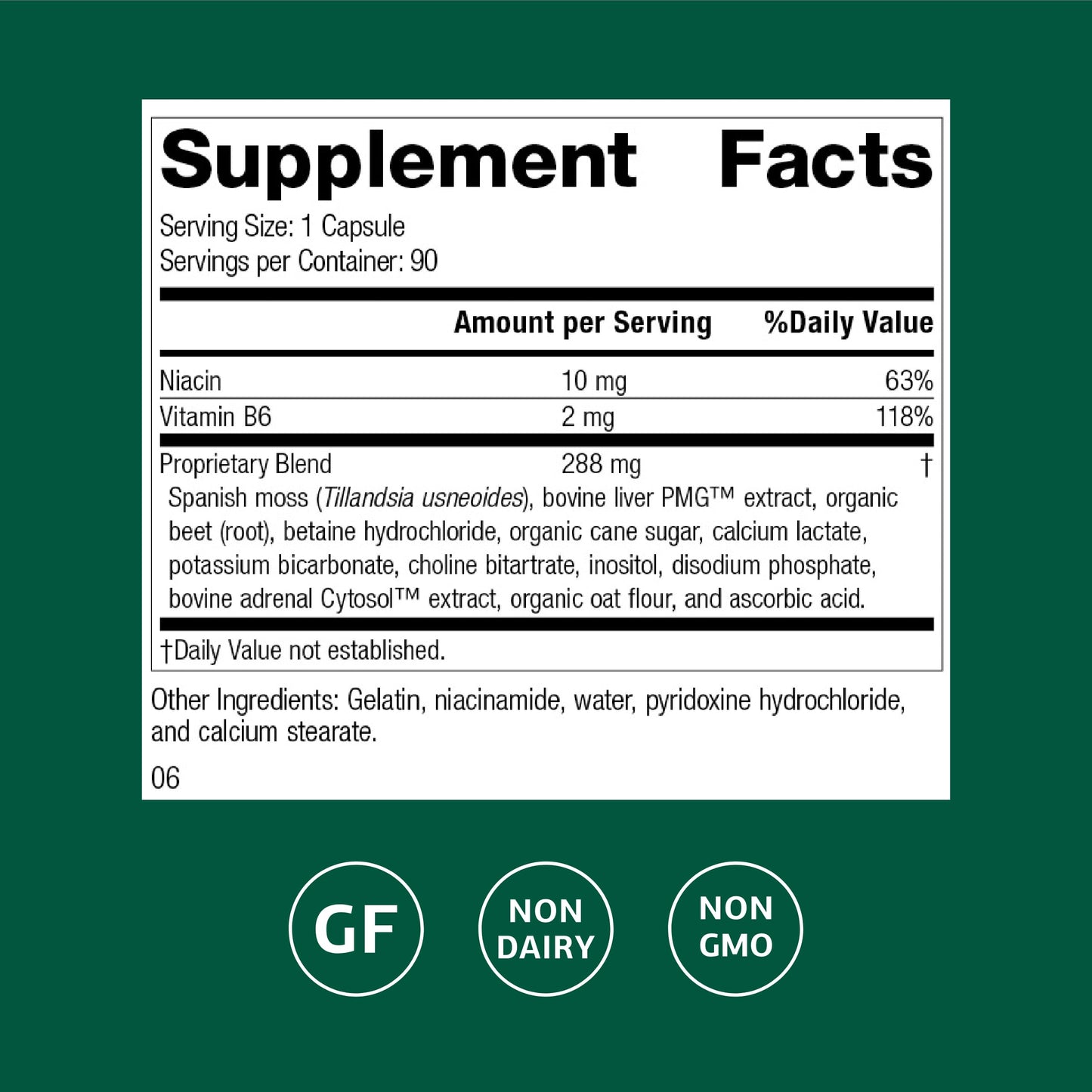 Standard Process Inc. Betacol 90 Capsules