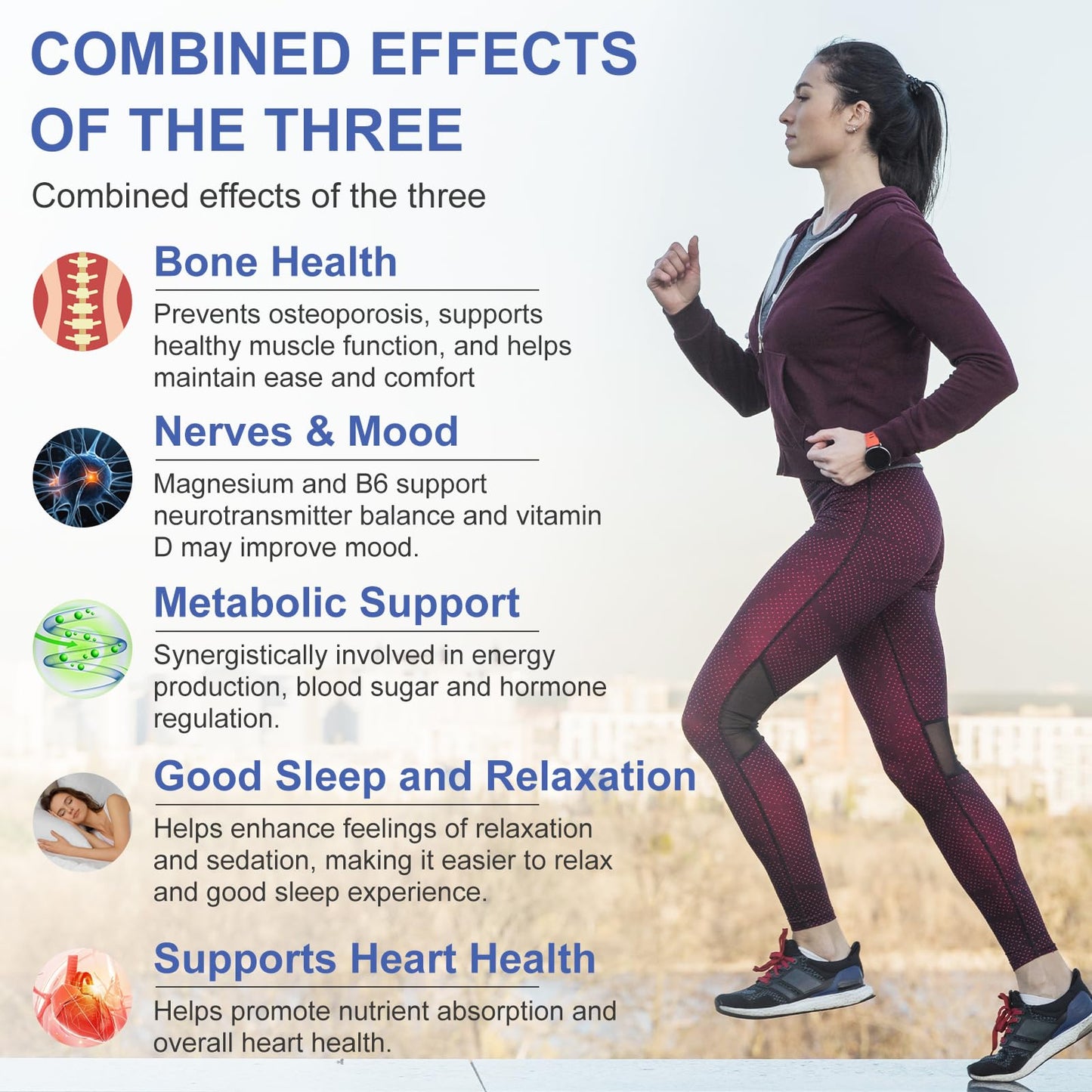 OMOGS High Absorption Magnesium Glycinate Capsules, 90 Capsules