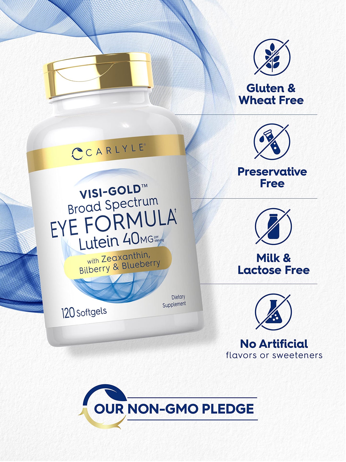 Carlyle Eye Health Supplement Softgels 120 Count