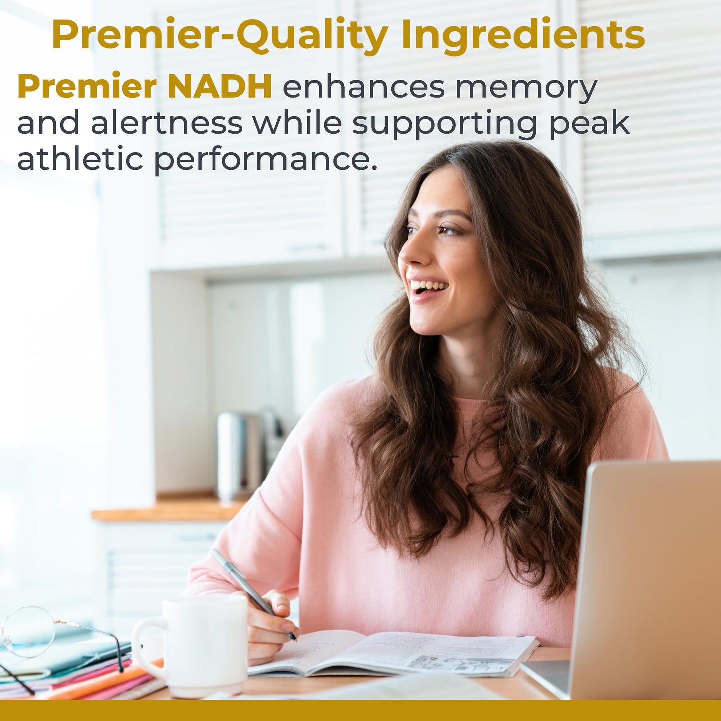 Premier Research Labs NADH Supplement, Nicotinamide Adenine Dinucleotide, Cell Regenerator, Respiratory Support, 30 Capsules