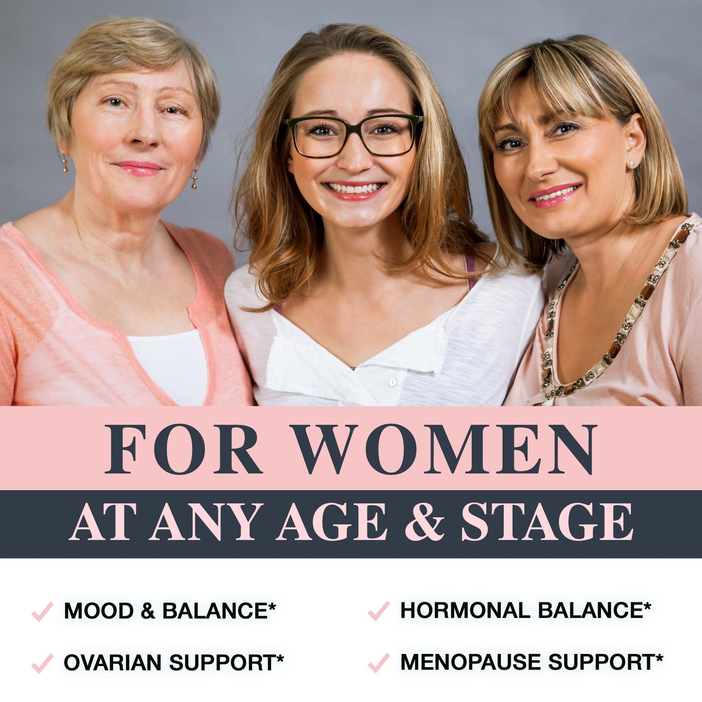 Vitality Labs Myo-inositol & D-chiro Inositol Supplement for Women - Ideal 40:1 Ratio Complex for Fertility, Hormonal Balance, Menstrual Cycle & Ovarian Health Support with CoQ10, Choline & Selenium Capsules 120