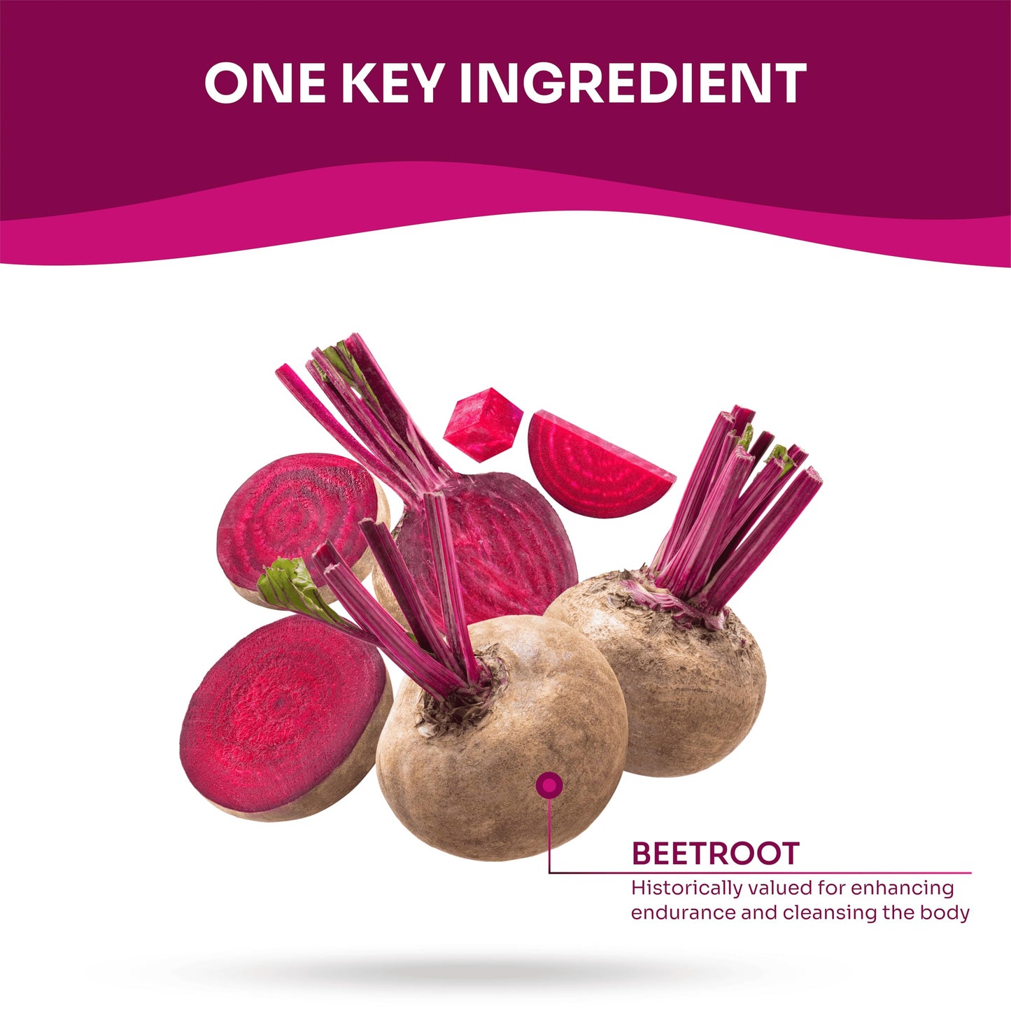 Morpha Organics Organic Beet Root Capsules, 60 Count