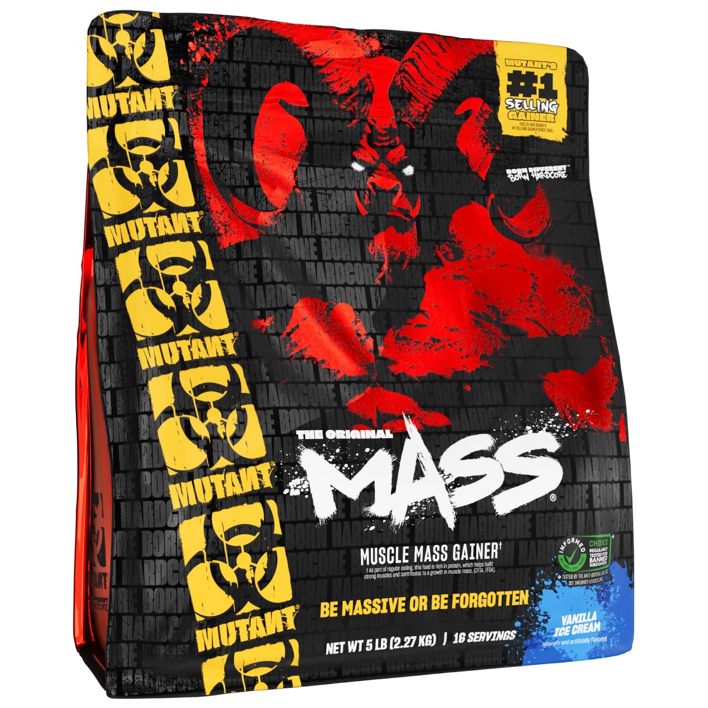 Mutant Mass Weight Gainer Protein Powder 80 Servings