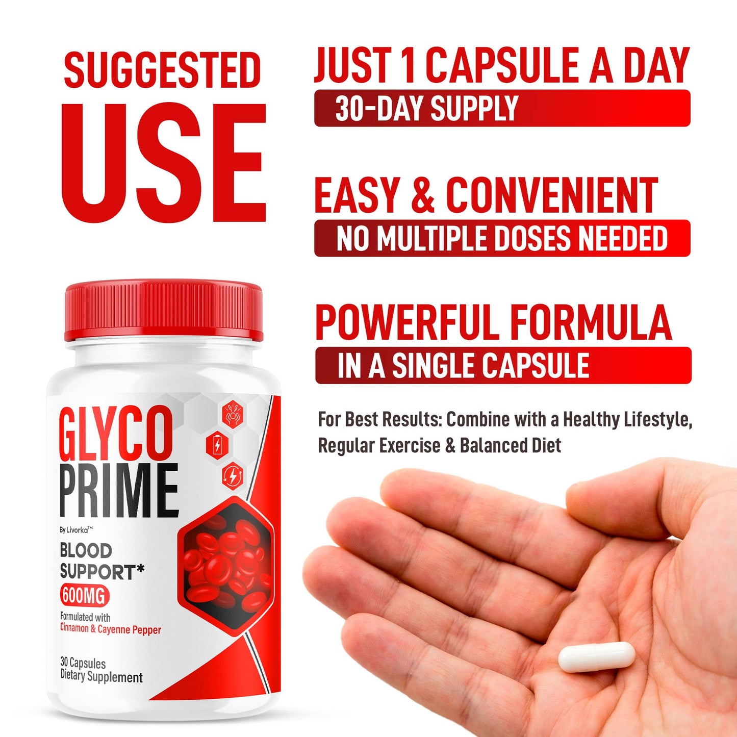 LIVORKA Glyco Prime Capsules, 150 Capsules