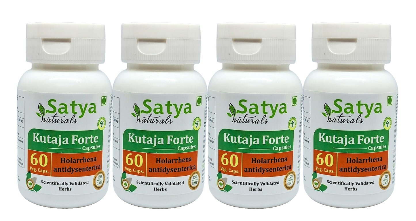 Satya Naturals Kutaja Forte 500 mg, 240 Capsules