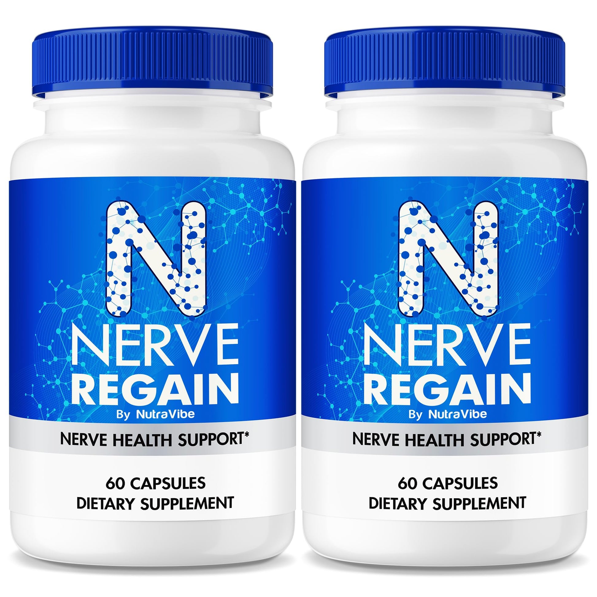 NutraVibe Nerve Regain Capsules, 120 Count
