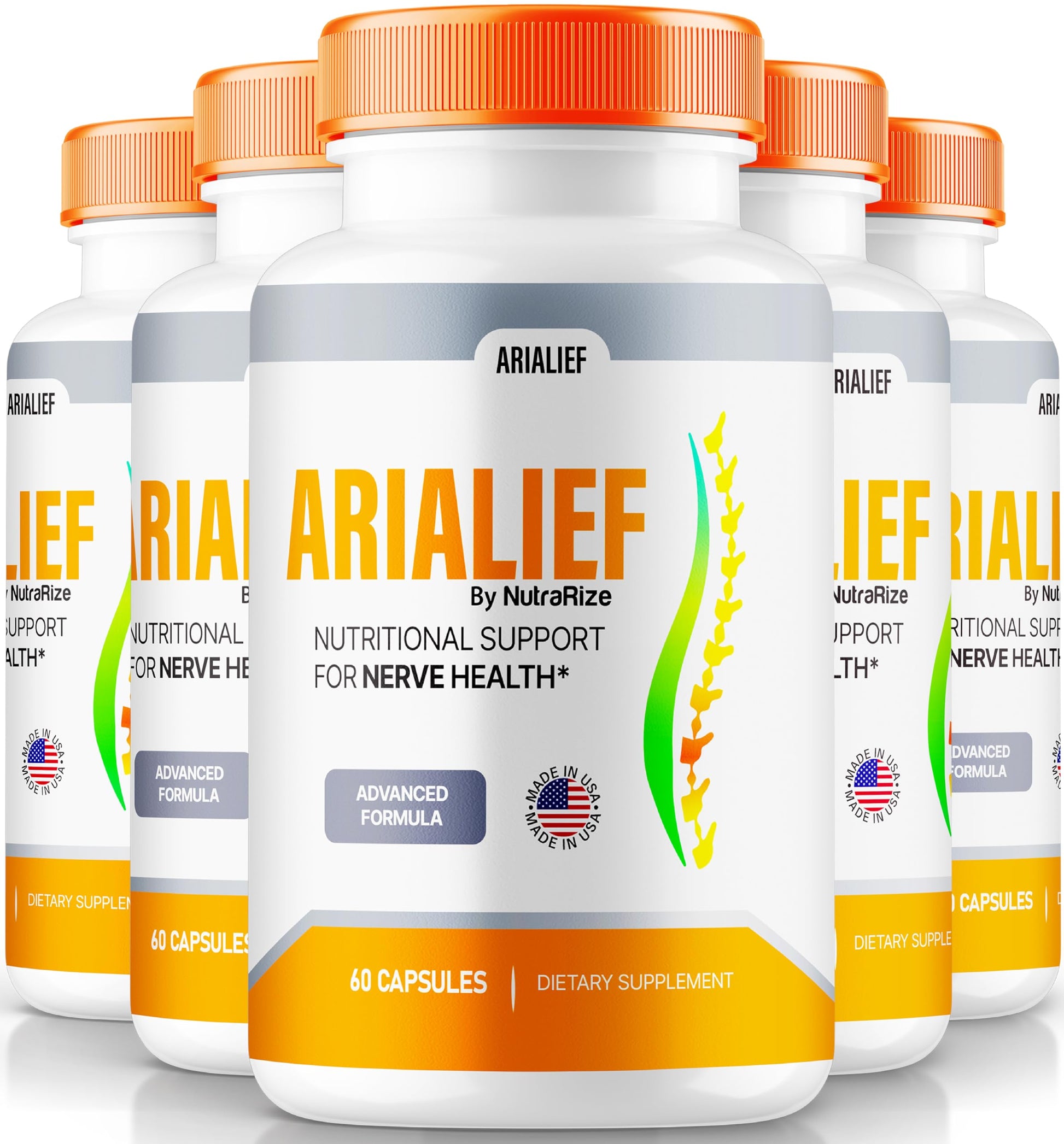 NutraRize Arialief Capsules, 300 Capsules
