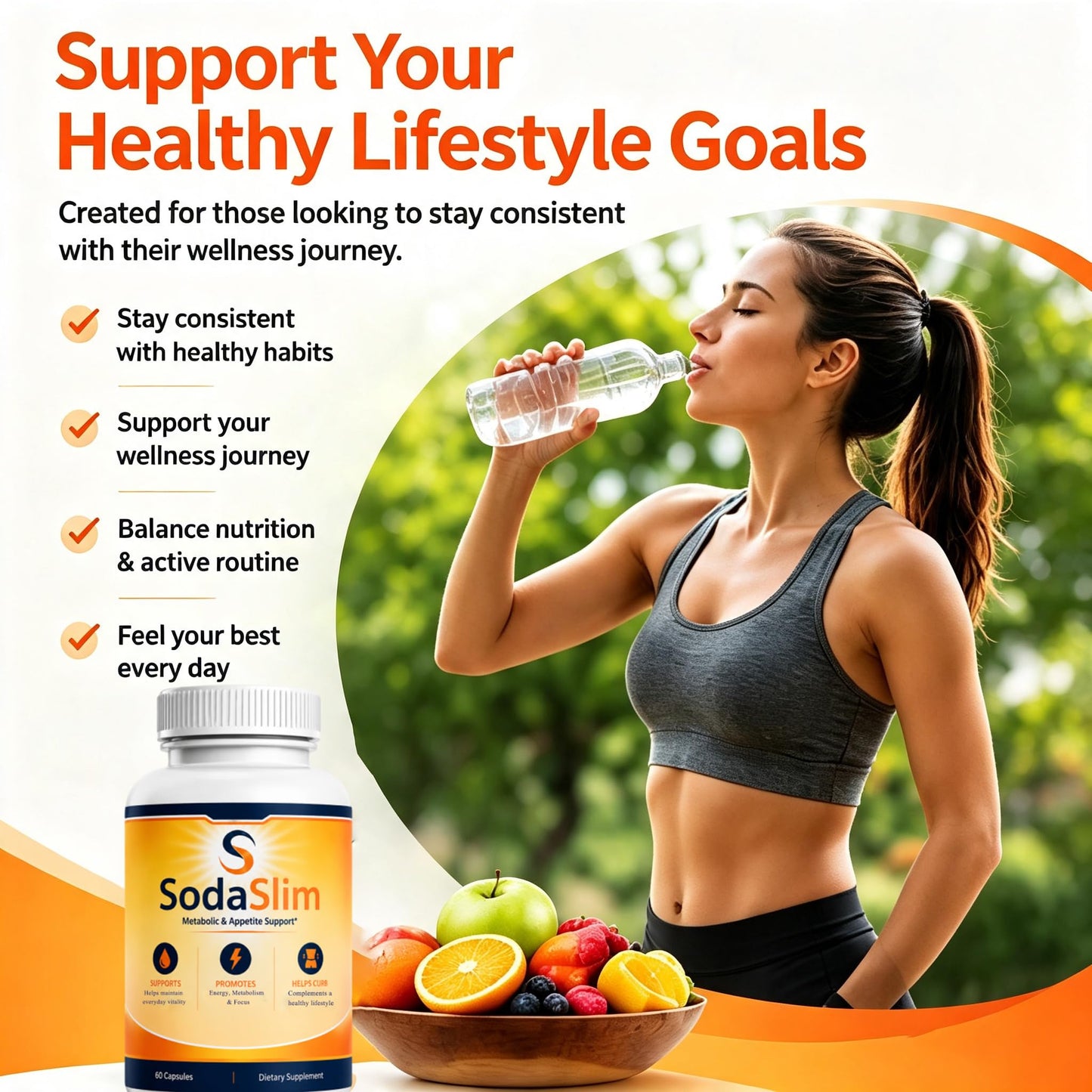 ALMOSDO SodaSlim Capsules 60 Count