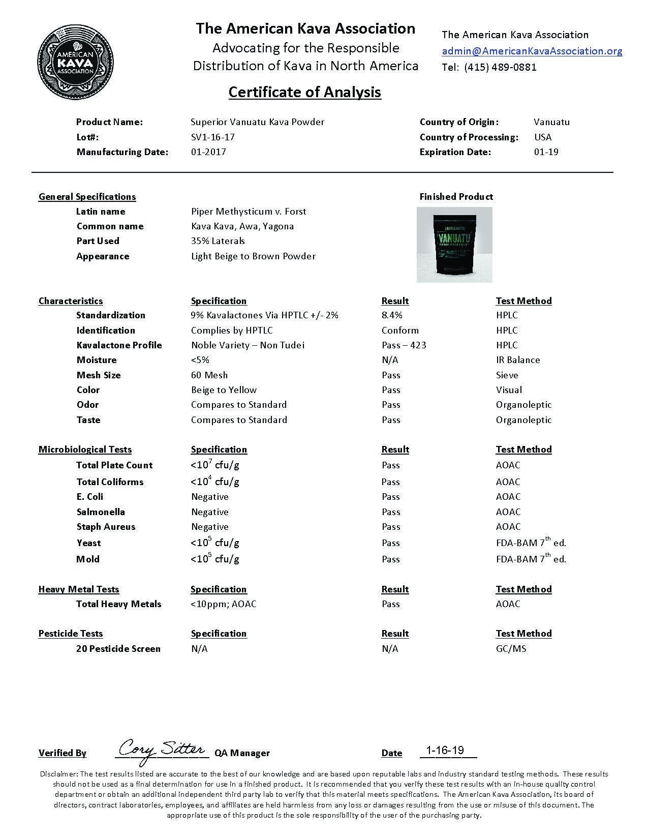 Root of Happiness Vanuatu Kava Powder, 1
