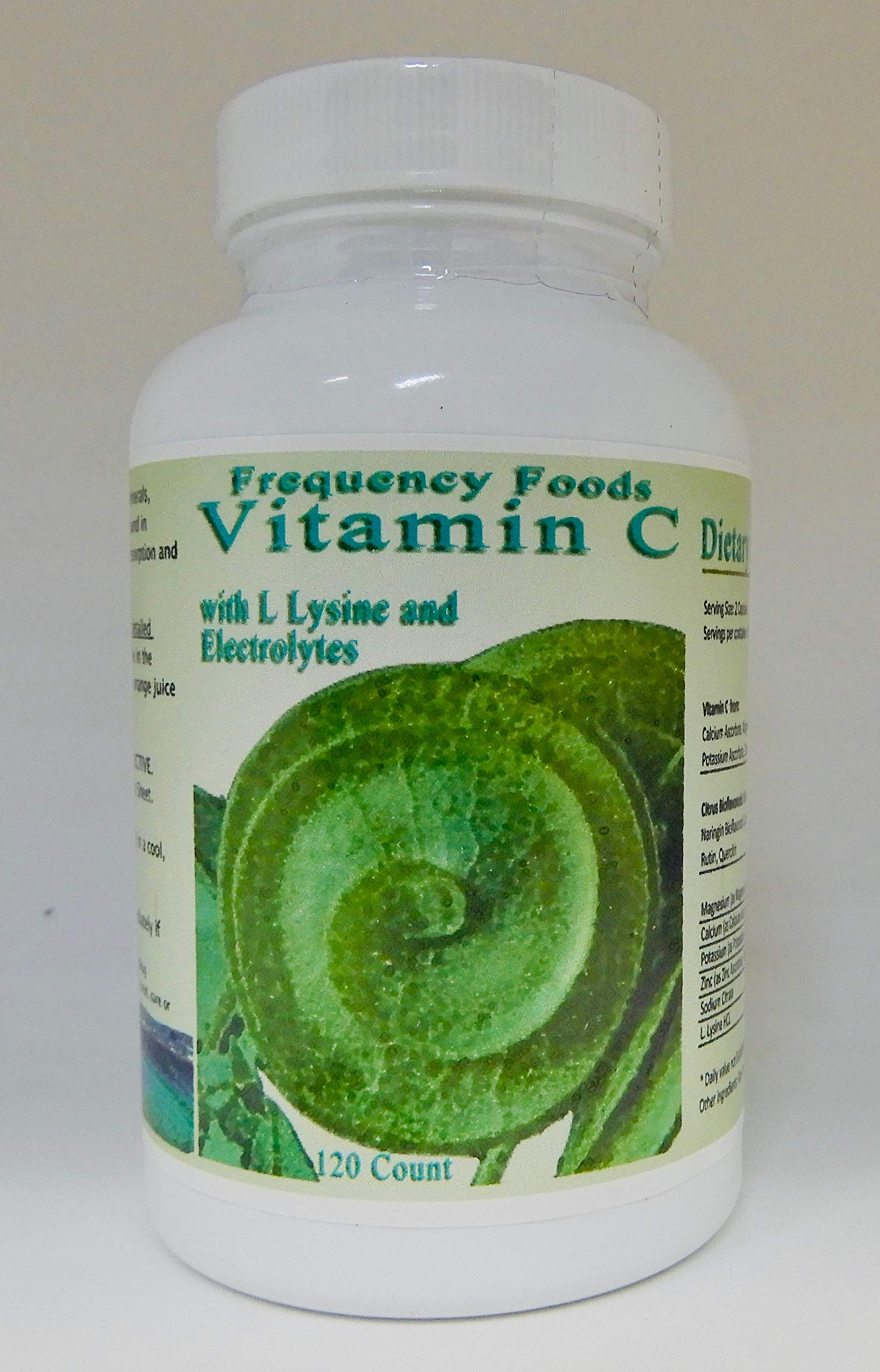 Frequency Foods Vitamin C Capsules 120