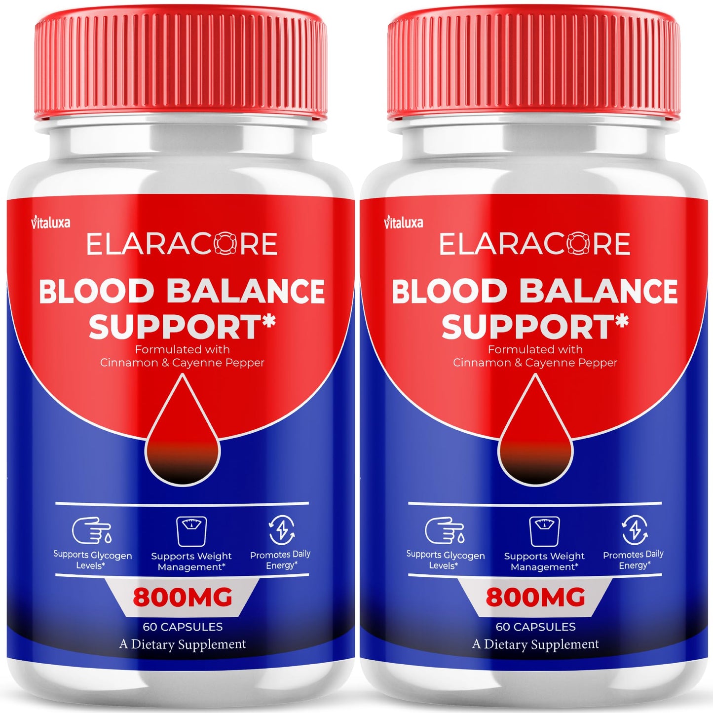 Vitaluxa Elaracore Blood Capsules, 120 Count