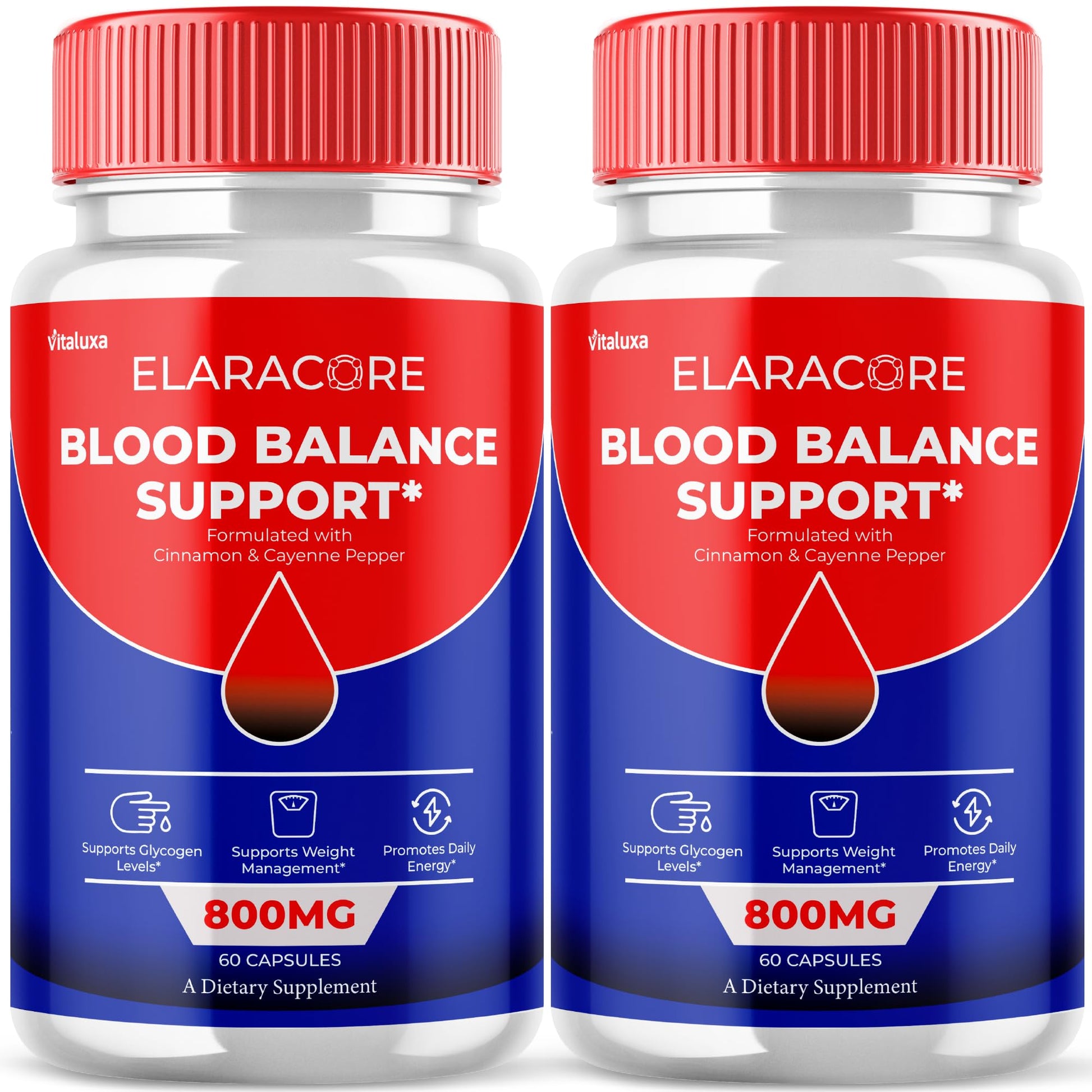 Vitaluxa Elaracore Blood Capsules, 120 Count