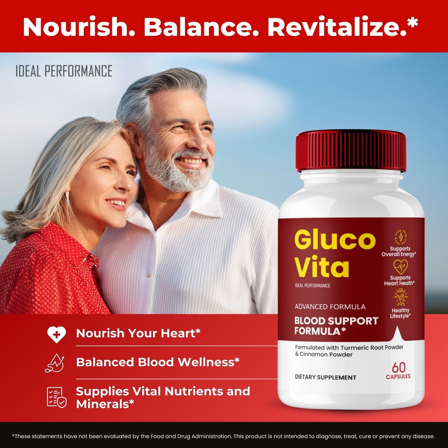 IDEAL PERFORMANCE Gluco Vita Capsules 300