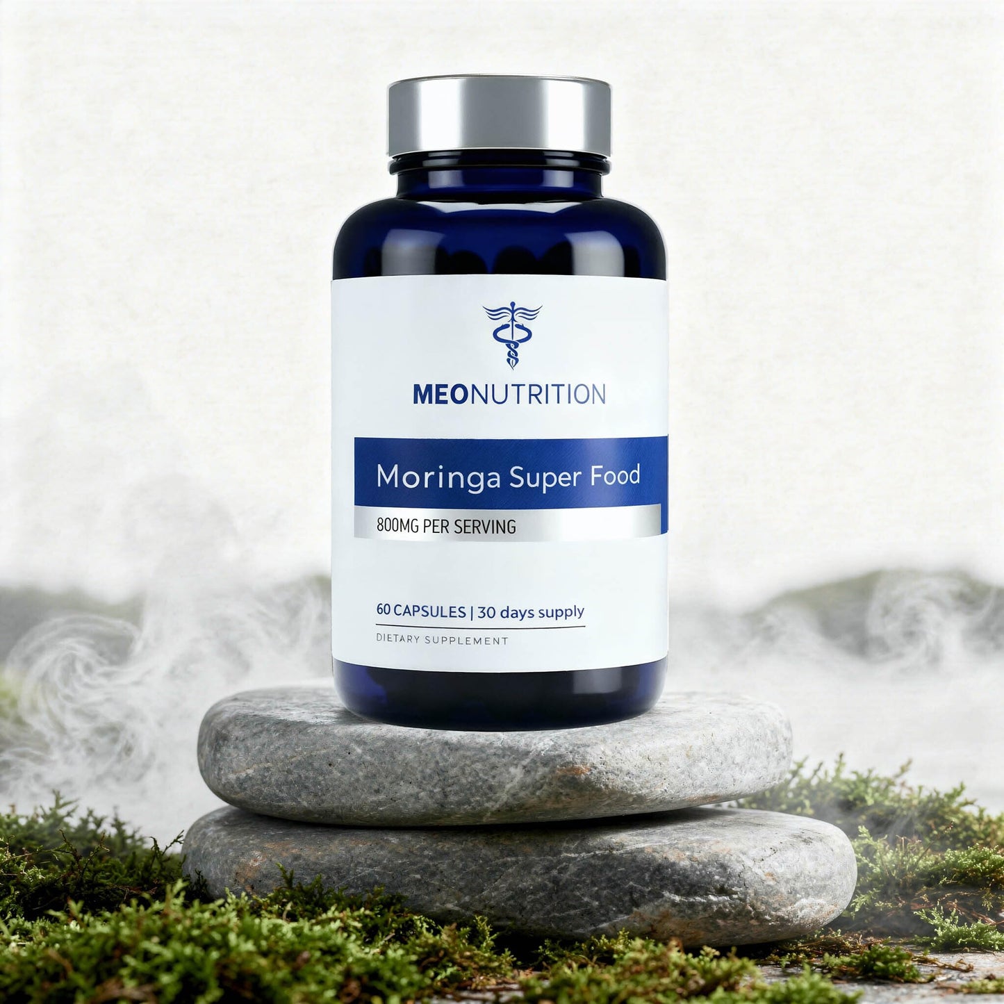 Meo Nutrition Moringa Capsules 800mg, 60 Capsules