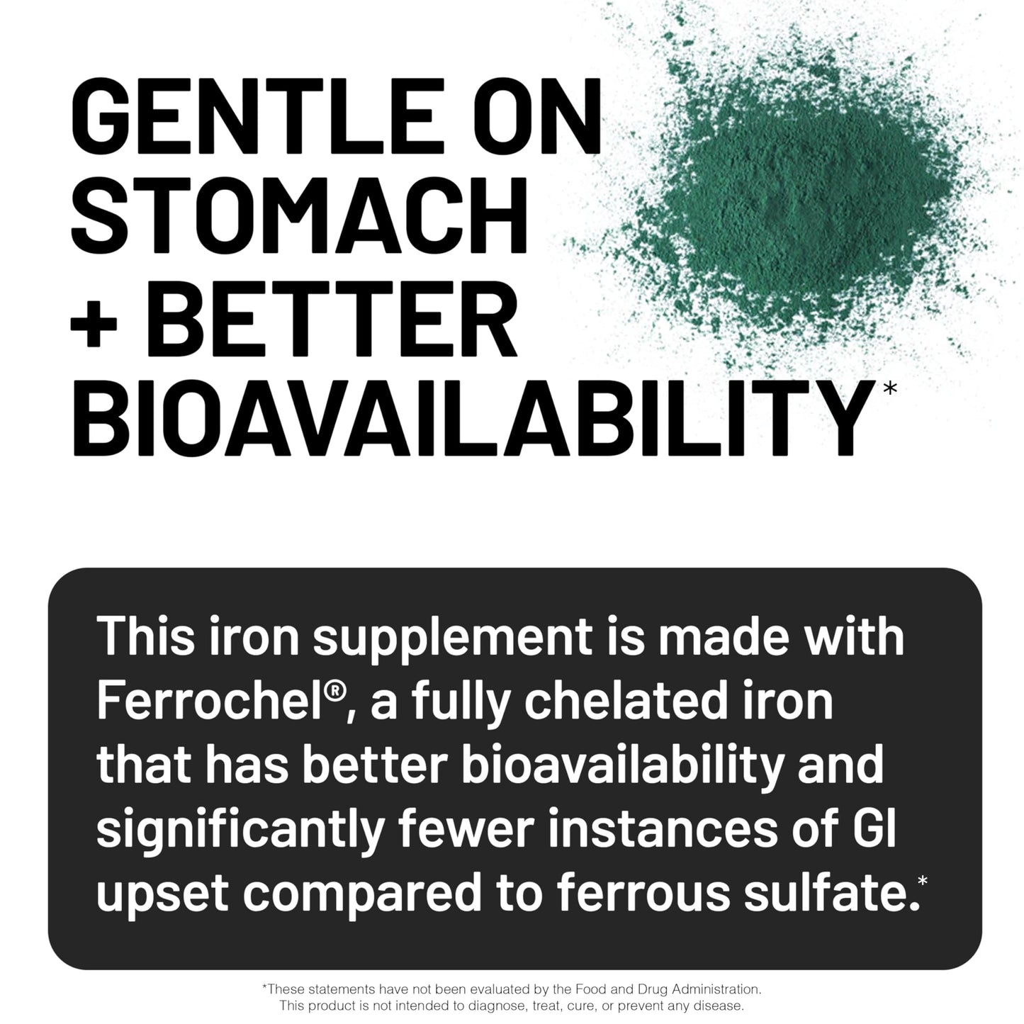 NatureWise Vegan Iron Supplement Tablets 30 Count