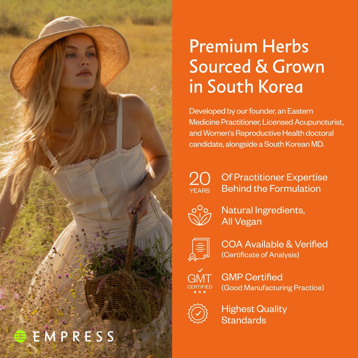 Empress TCM INC Ashwagandha Gummies for Women with Panax Ginseng & Schisandra Adaptogens, Energy, Stress Relief, Immune Support, Hydration & Radiant Skin, 60 Gummies
