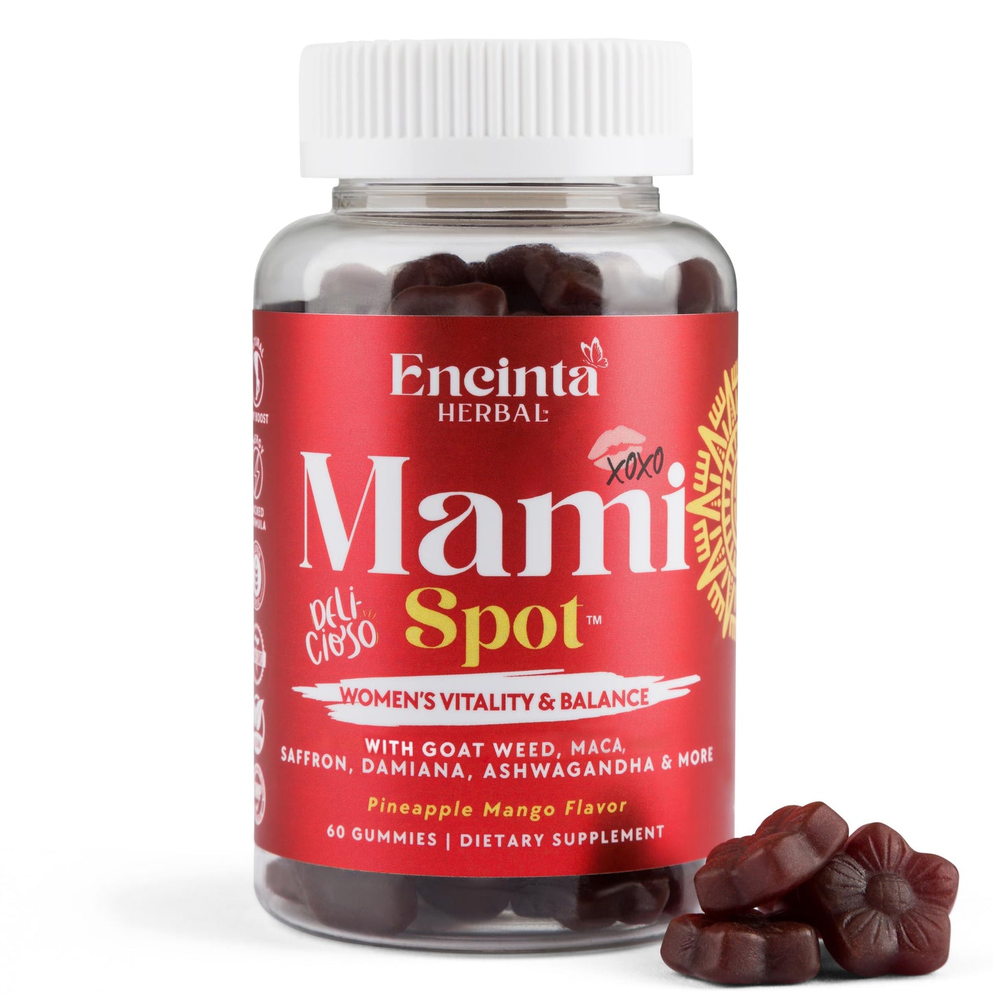 Encinta Herbal Mami Spot Women’s Wellness 60 Gummies