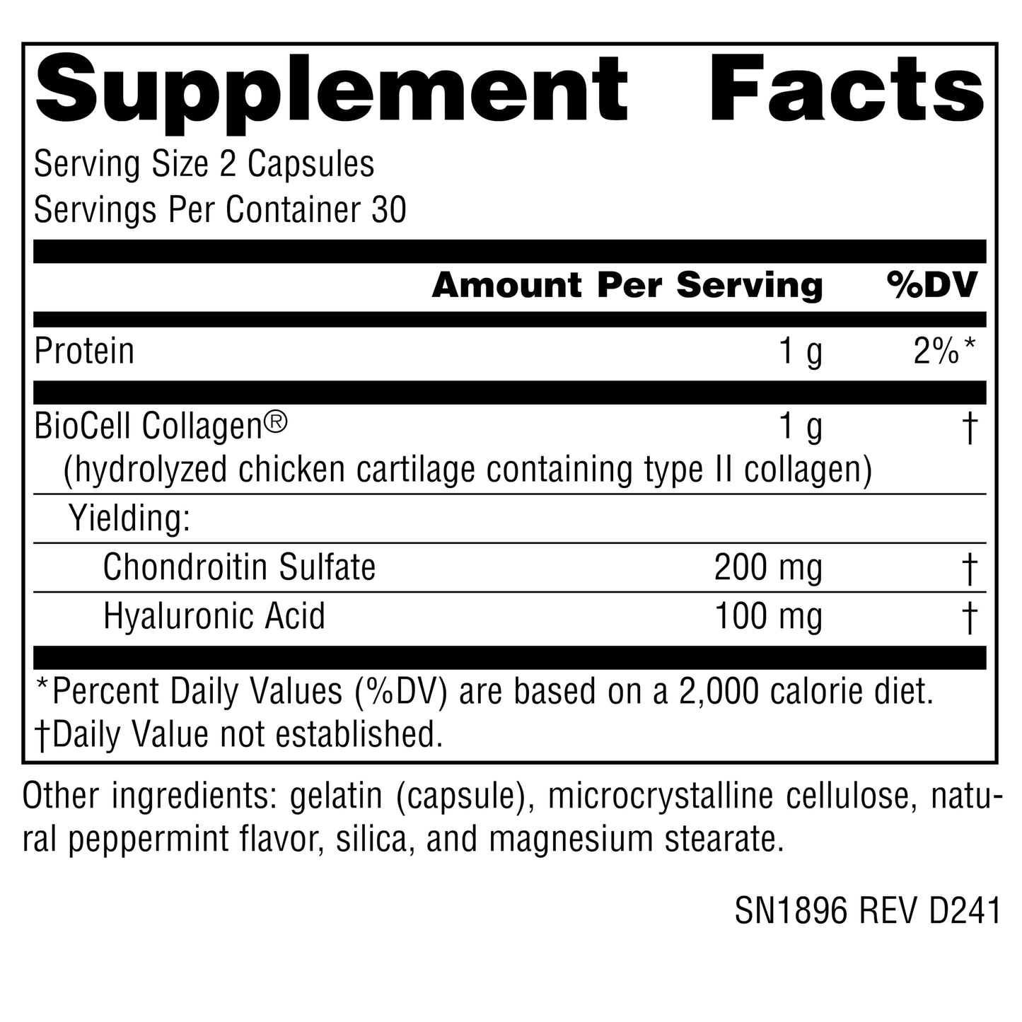 Source Naturals Hyaluronic Acid 50 mg Capsules, 30 Count