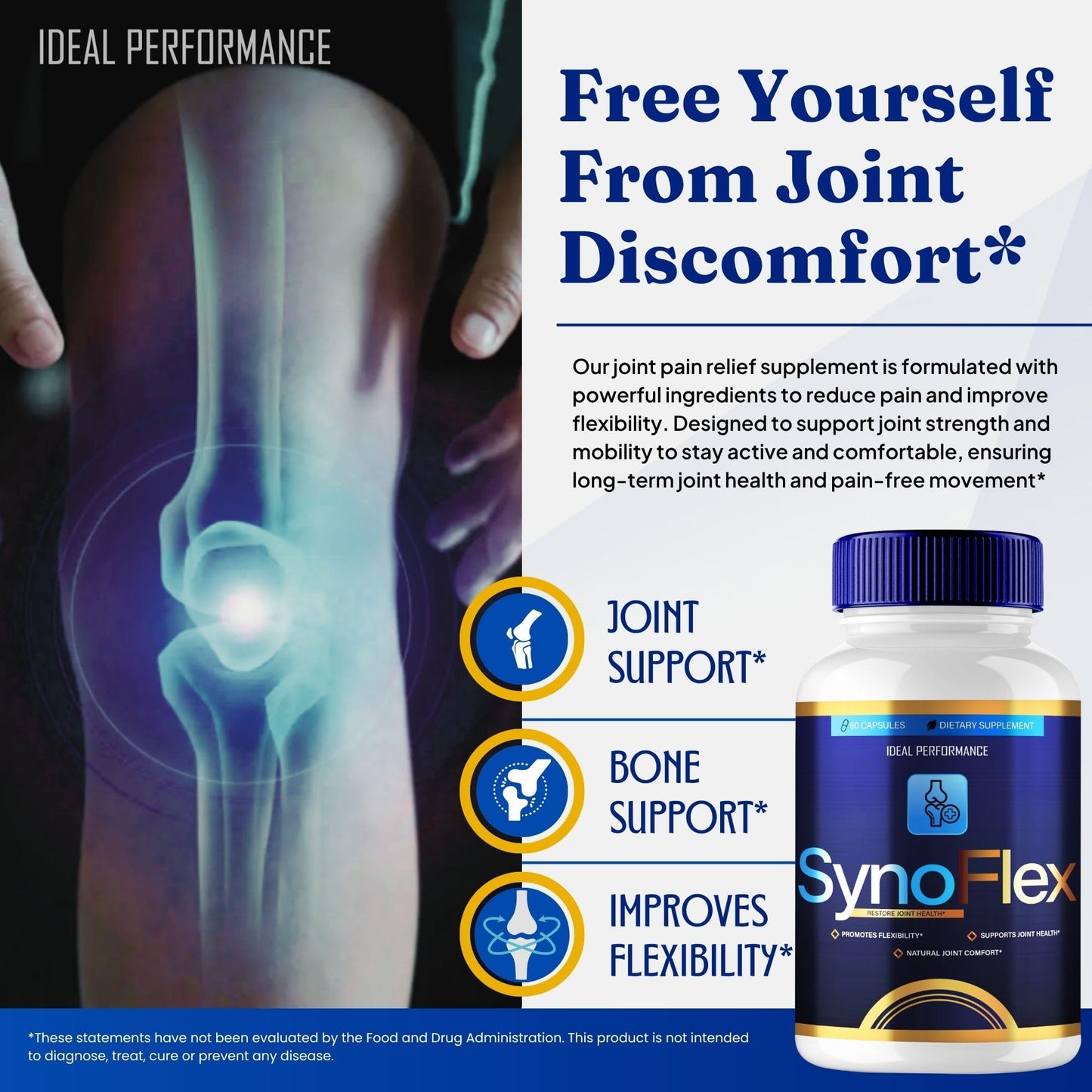 IDEAL PERFORMANCE Synoflex Capsules 180 Capsules