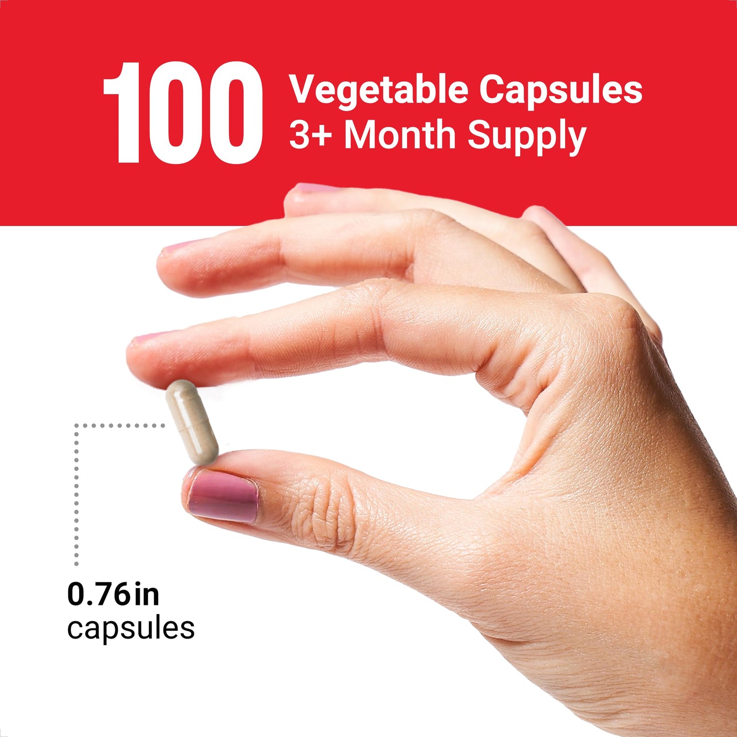 Force Factor GABA 750mg Capsule, 100 Count